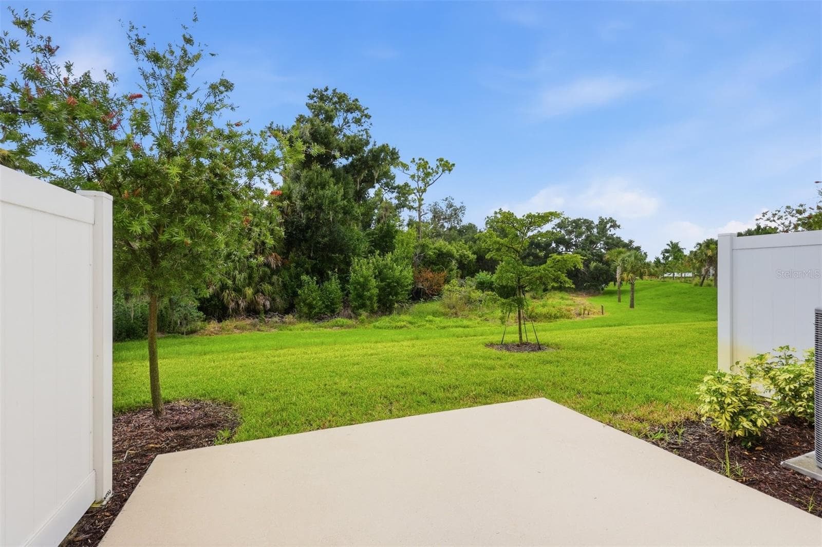 Private View from rear Patio - 8417 LUNAR SKYE ST, SARASOTA