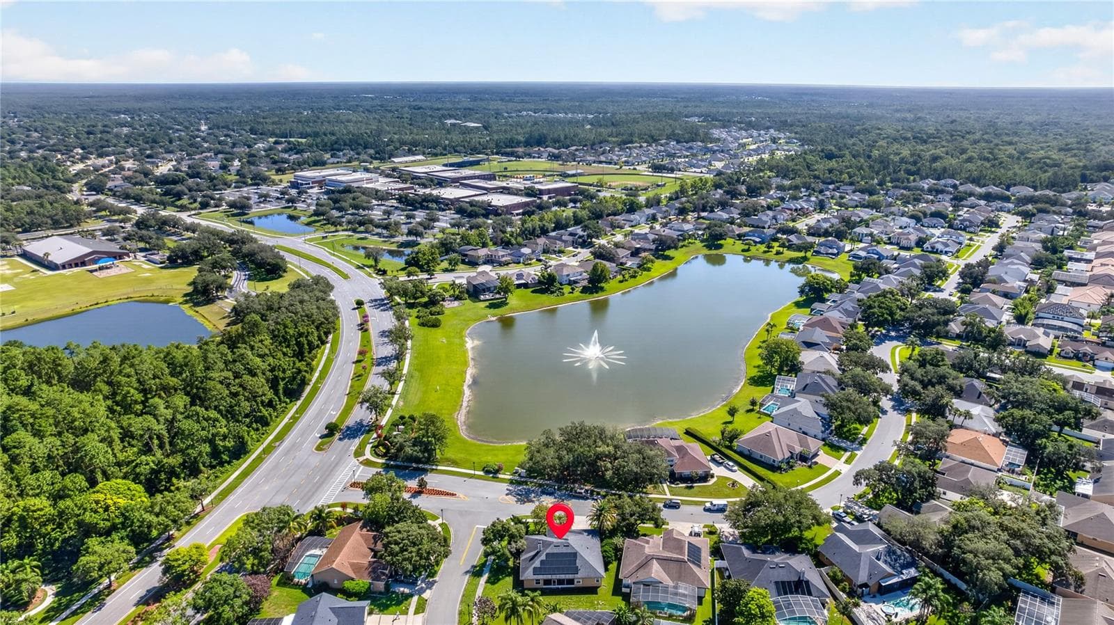 Aerial View - 1907 WESTBOURNE DR, OVIEDO