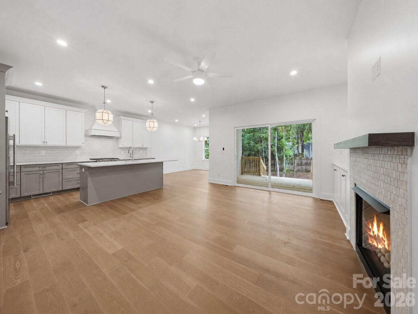 Living room. - 2311 Chateau Court, Matthews
