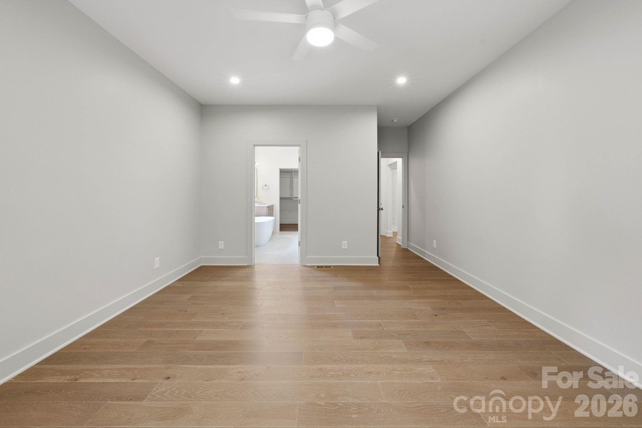 Primary bedroom. - 2311 Chateau Court, Matthews