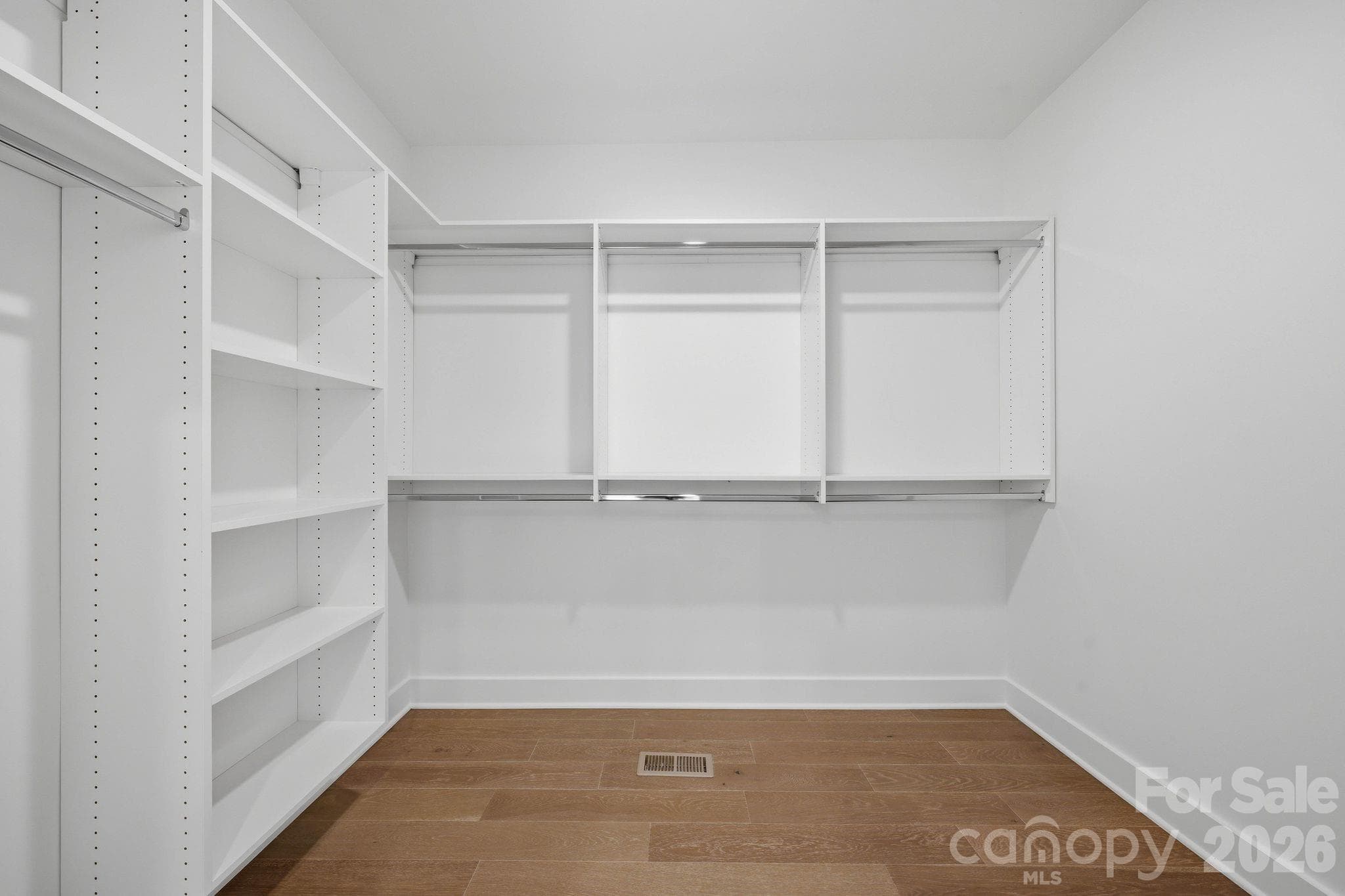 Primary closet. - 2311 Chateau Court, Matthews