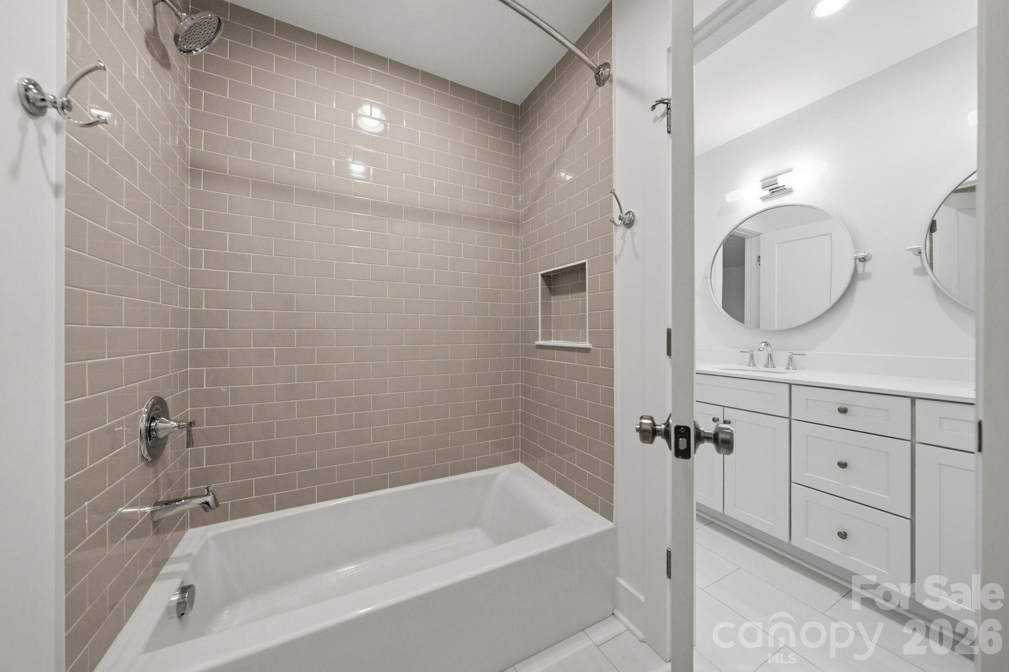Guest bathroom. - 2311 Chateau Court, Matthews