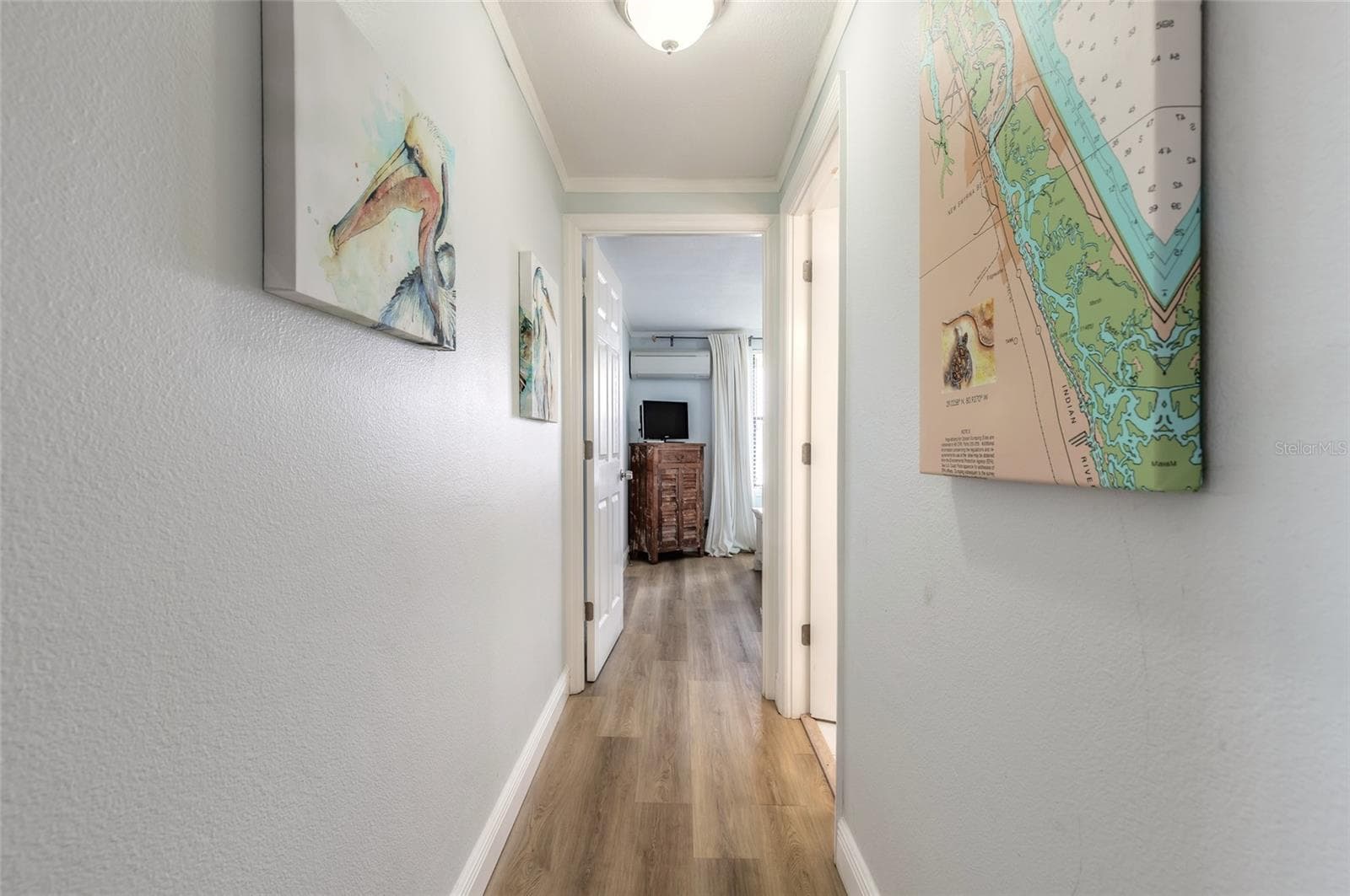 hallway to laundry room, guest bedroom Guest Bath - 76 HEATHER POINT CT, NEW SMYRNA BEACH