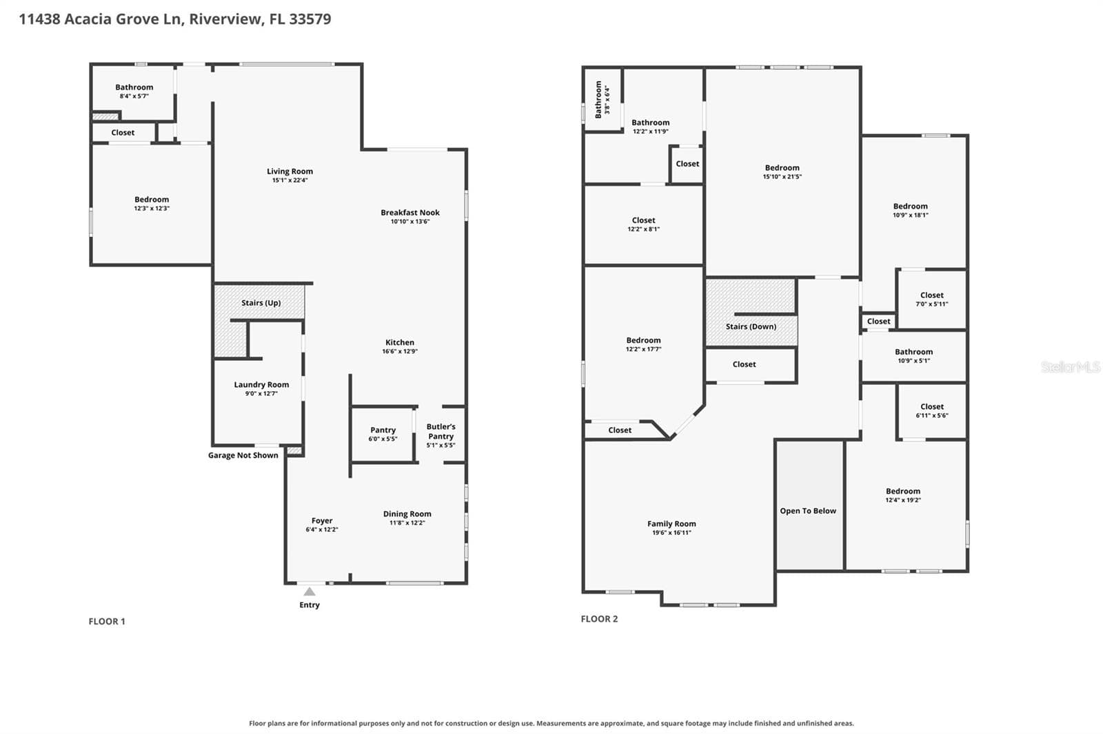 Single Family Residence at 11438 ACACIA GROVE LN, RIVERVIEW, photo 46 of 47
