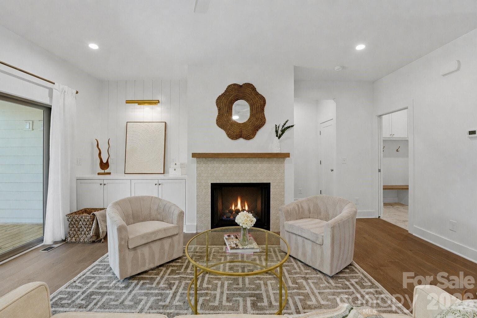 Living room. - 2315 Chateau Court, Matthews