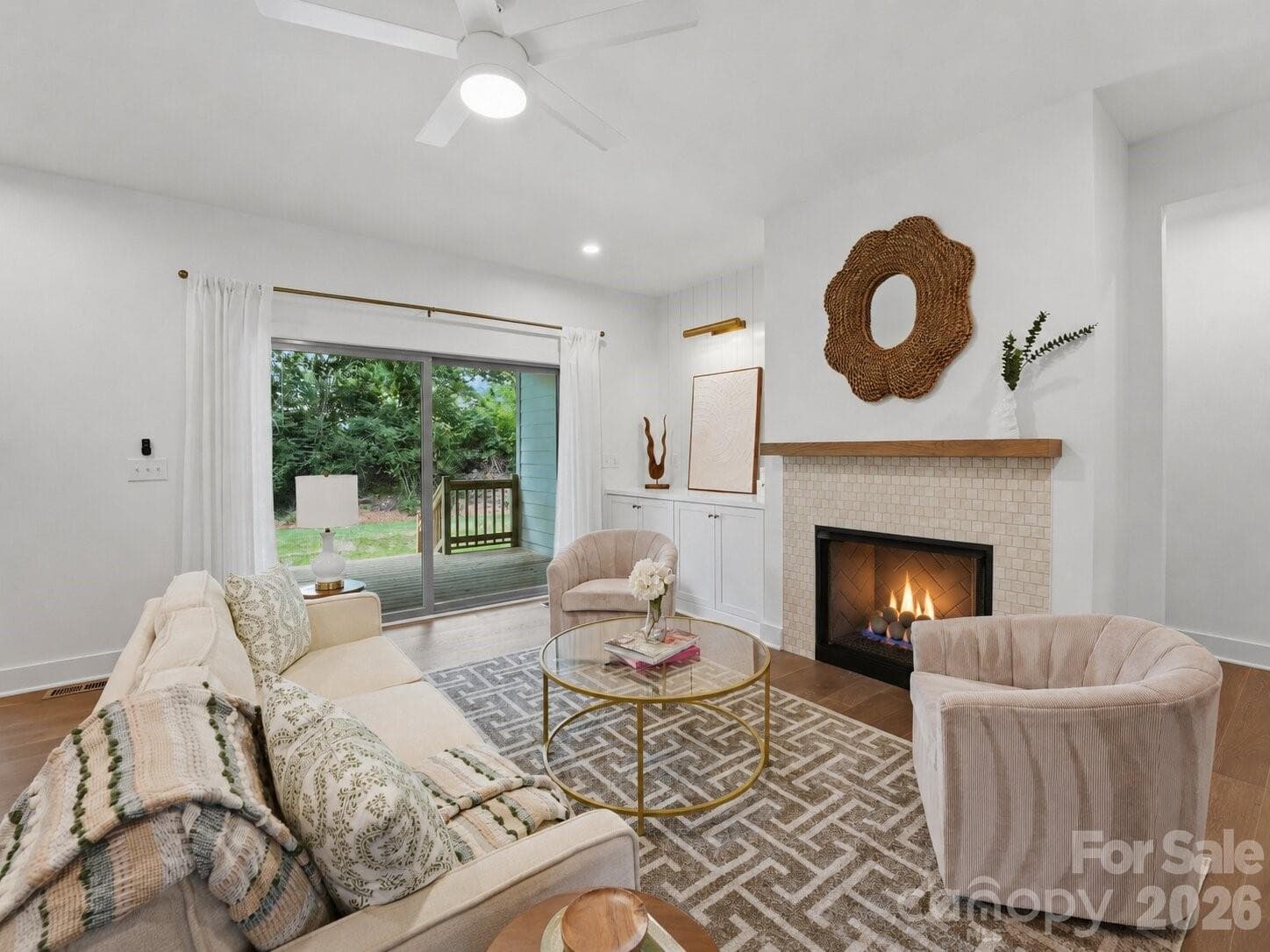 Living room. - 2315 Chateau Court, Matthews