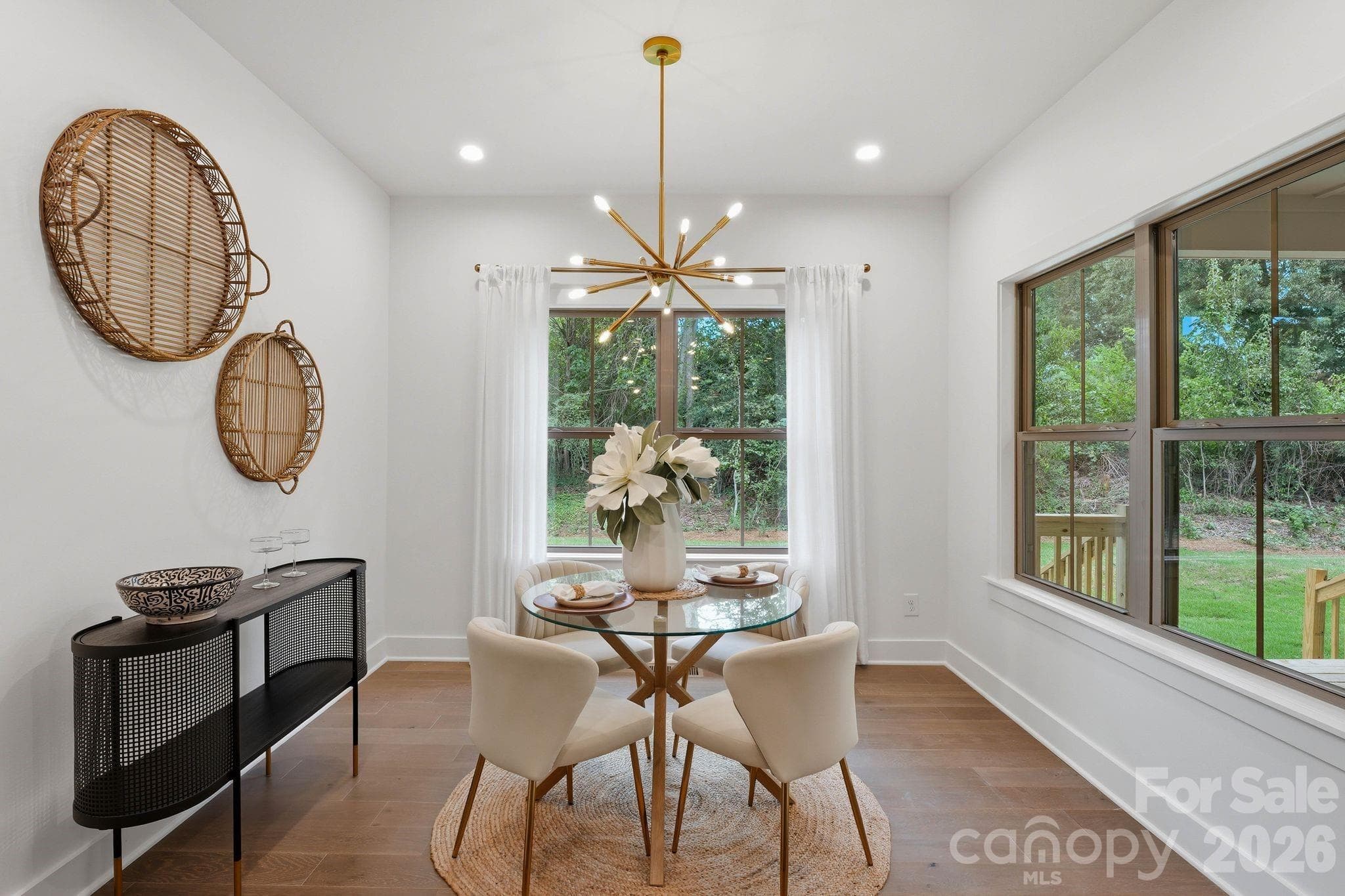 Breakfast area. - 2315 Chateau Court, Matthews