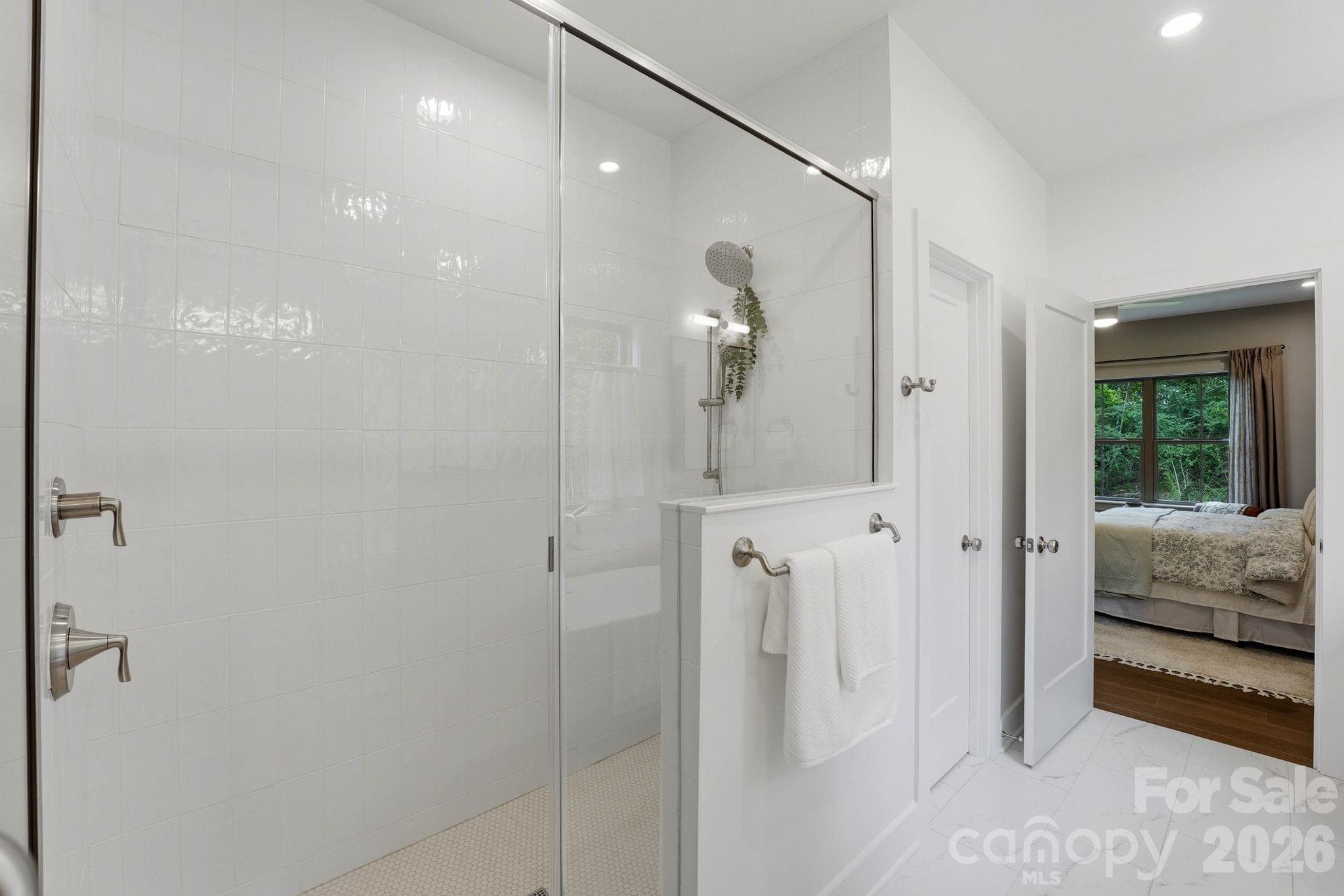 Primary bathroom. - 2315 Chateau Court, Matthews