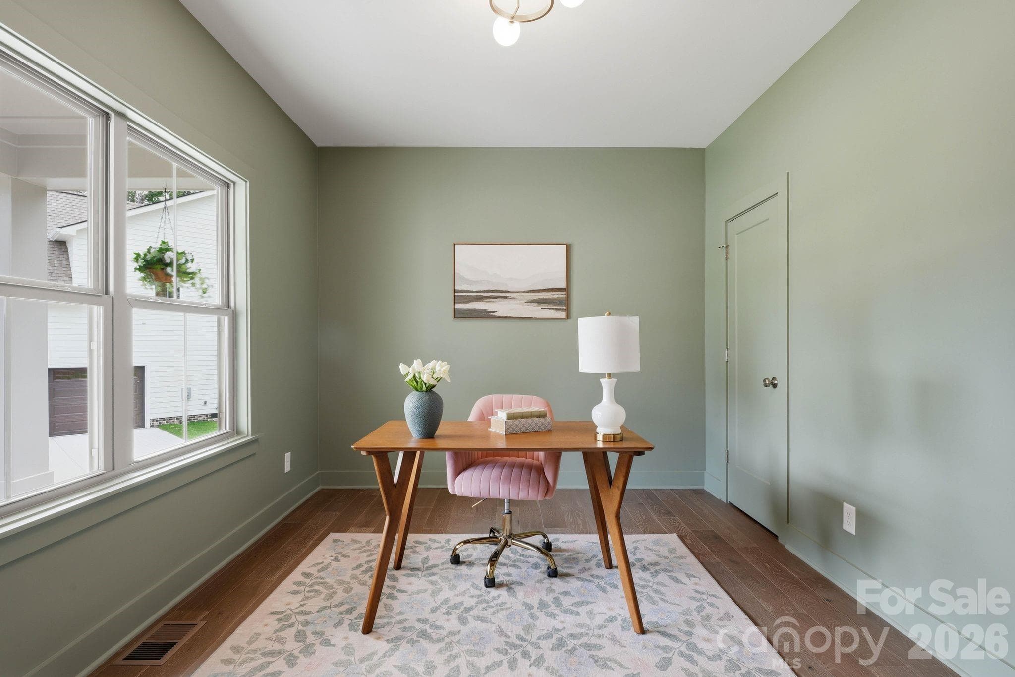 Home office located off the foyer. - 2315 Chateau Court, Matthews