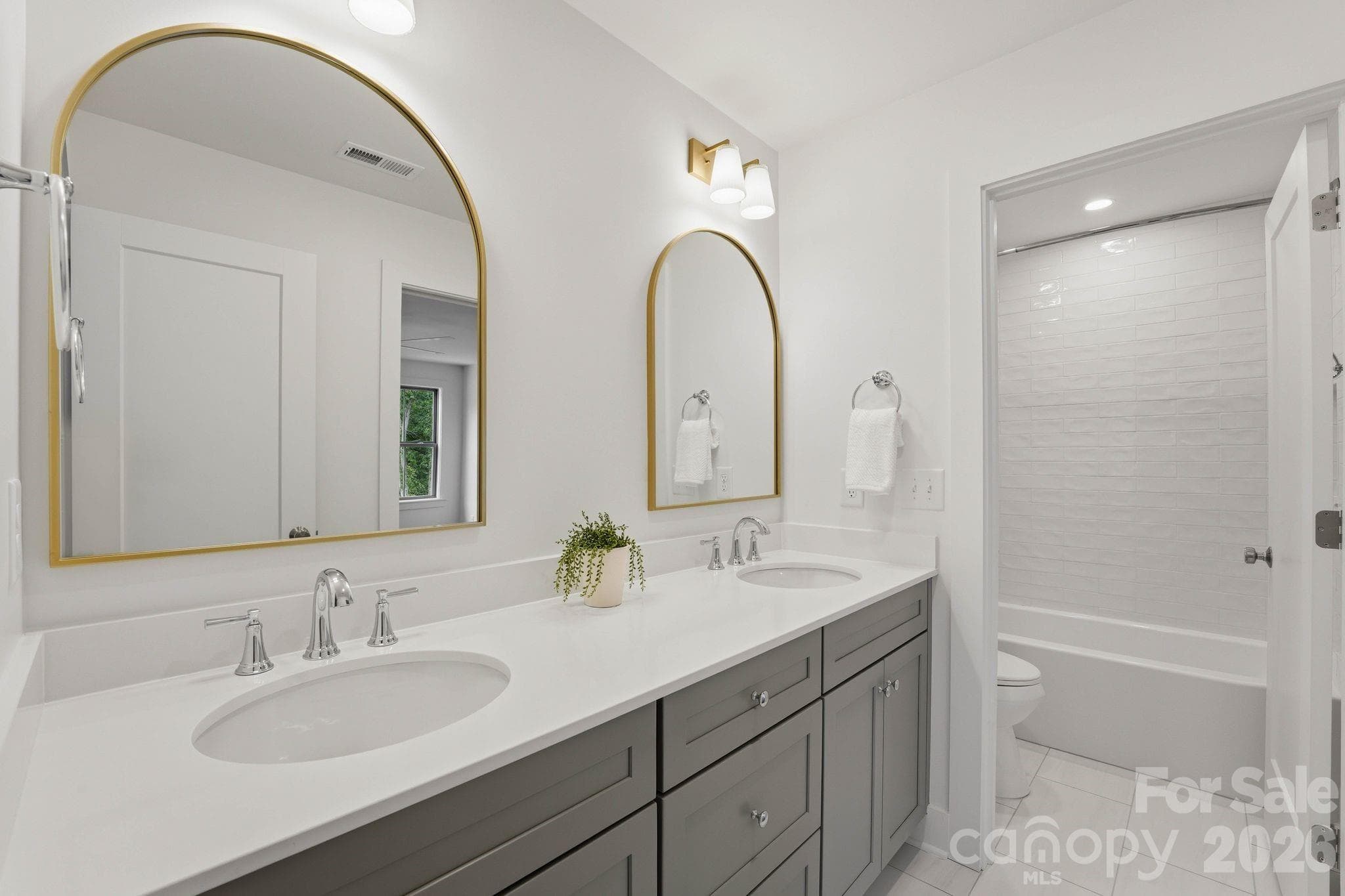Guest bathroom. - 2315 Chateau Court, Matthews