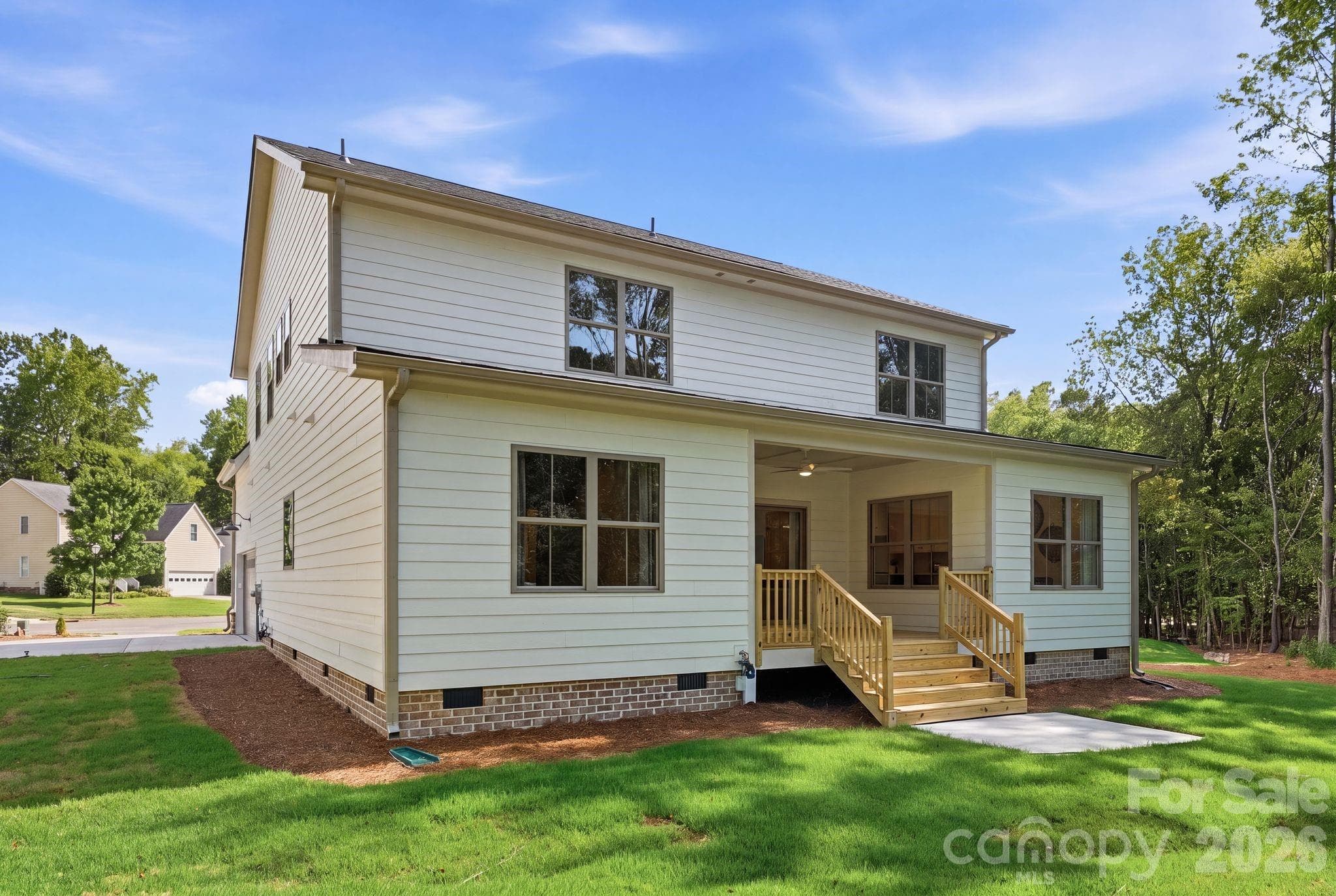 Exterior daytime view. - 2315 Chateau Court, Matthews