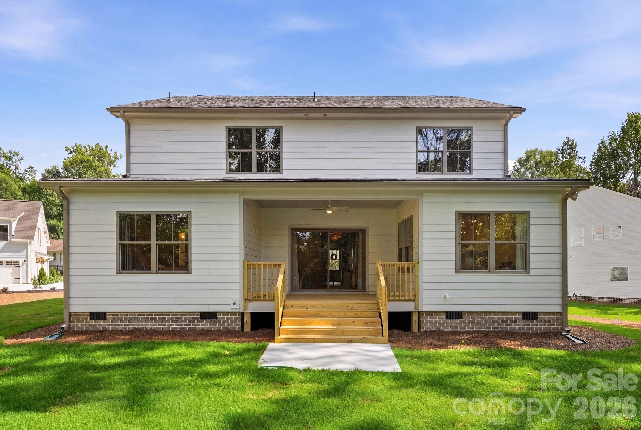 Exterior daytime view. - 2315 Chateau Court, Matthews