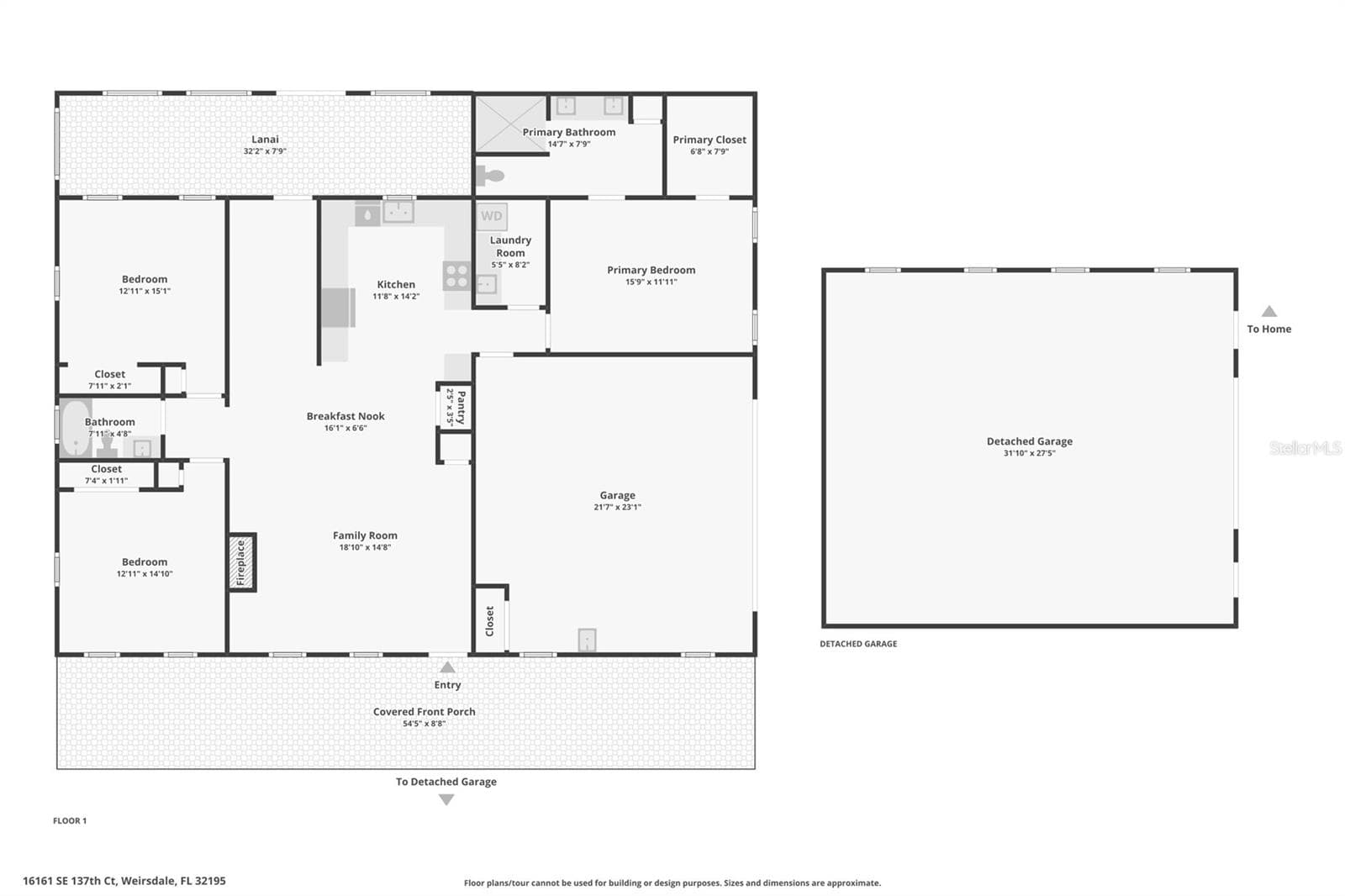 Single Family Residence at 16161 SE 137TH CT, WEIRSDALE, photo 30 of 64