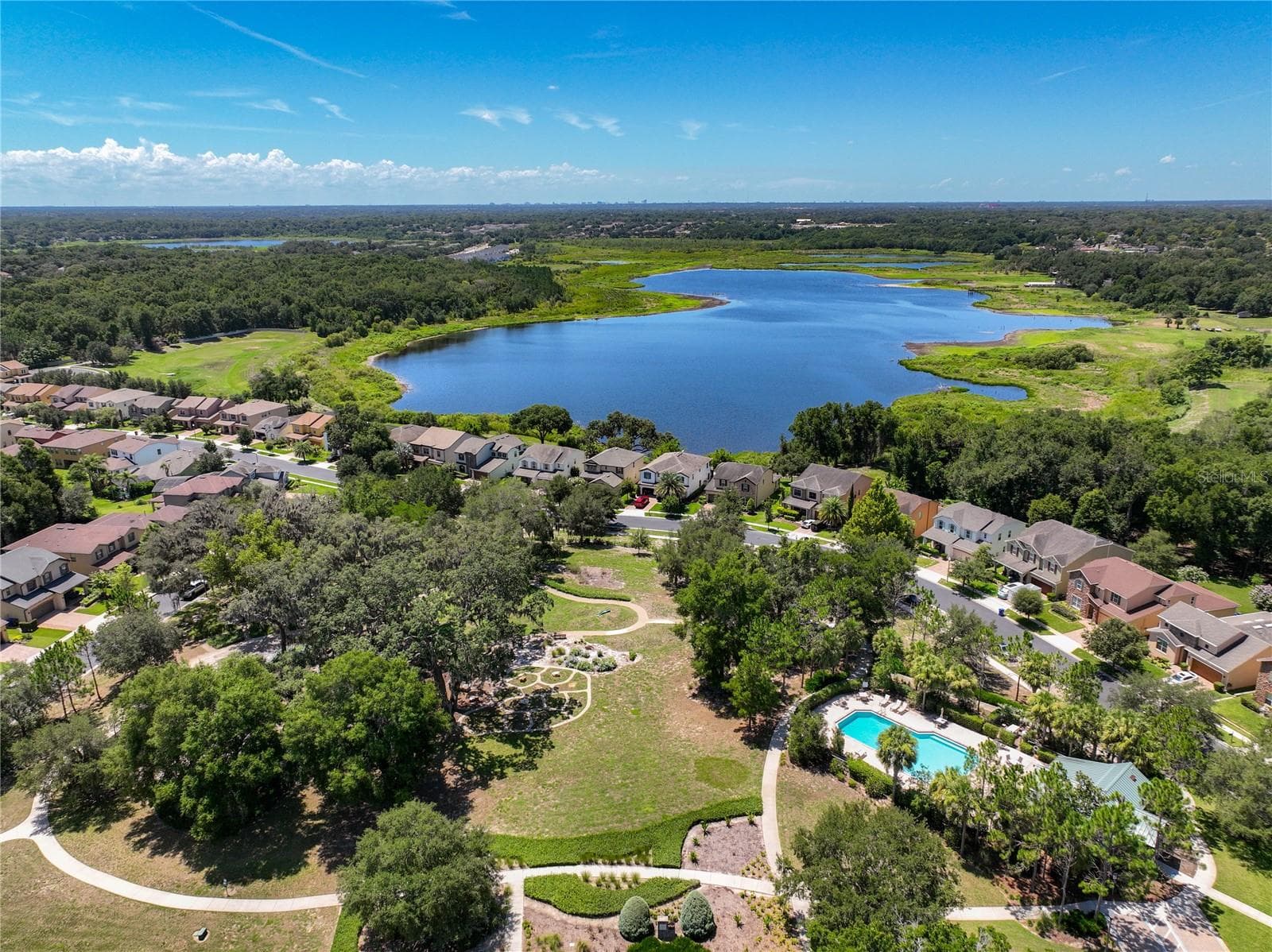 Aerial View - 1824 ARDEN OAKS DR, OCOEE