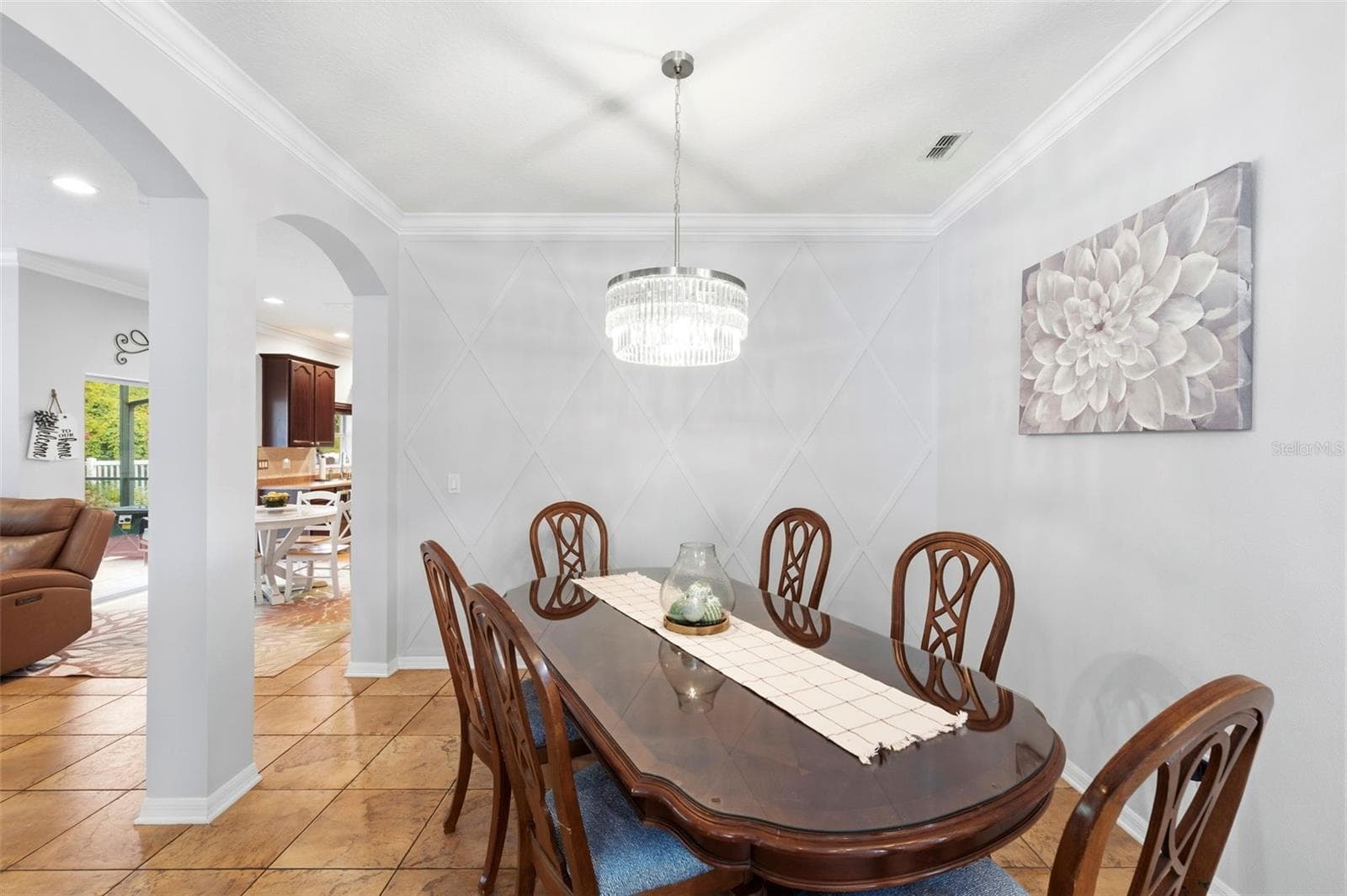 Dining room. - 11507 BELLE HAVEN DR, NEW PORT RICHEY