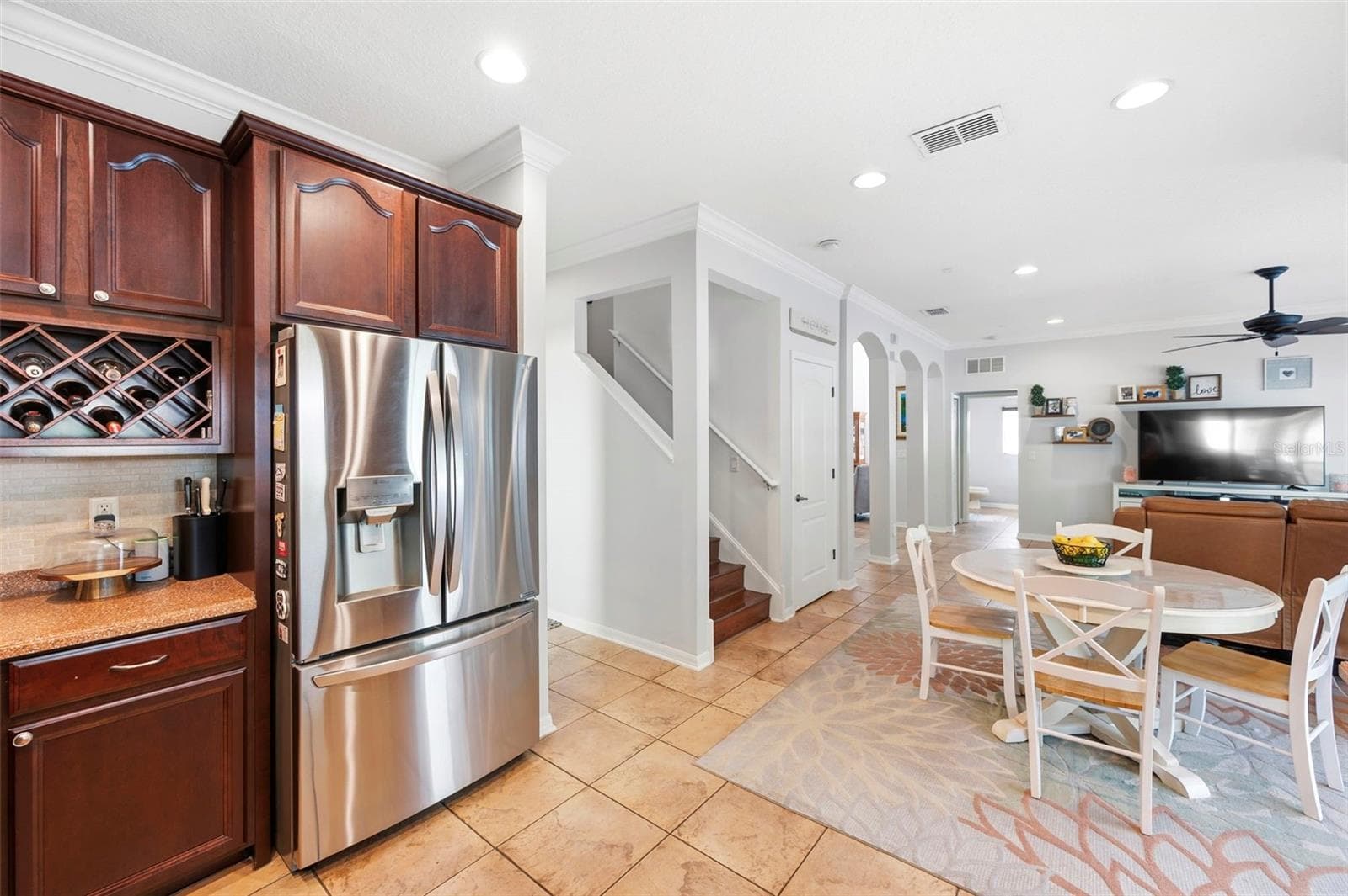 Wine Rack. - 11507 BELLE HAVEN DR, NEW PORT RICHEY