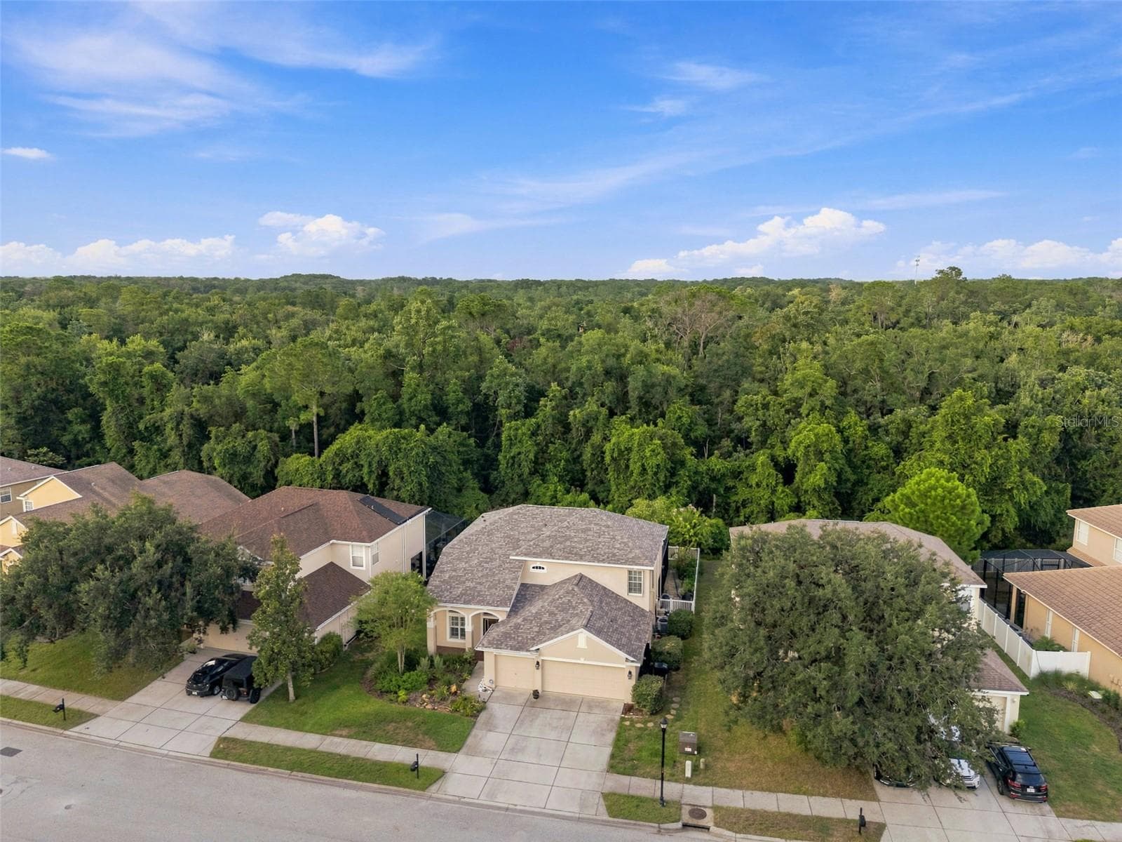 Aerial of your new home. - 11507 BELLE HAVEN DR, NEW PORT RICHEY