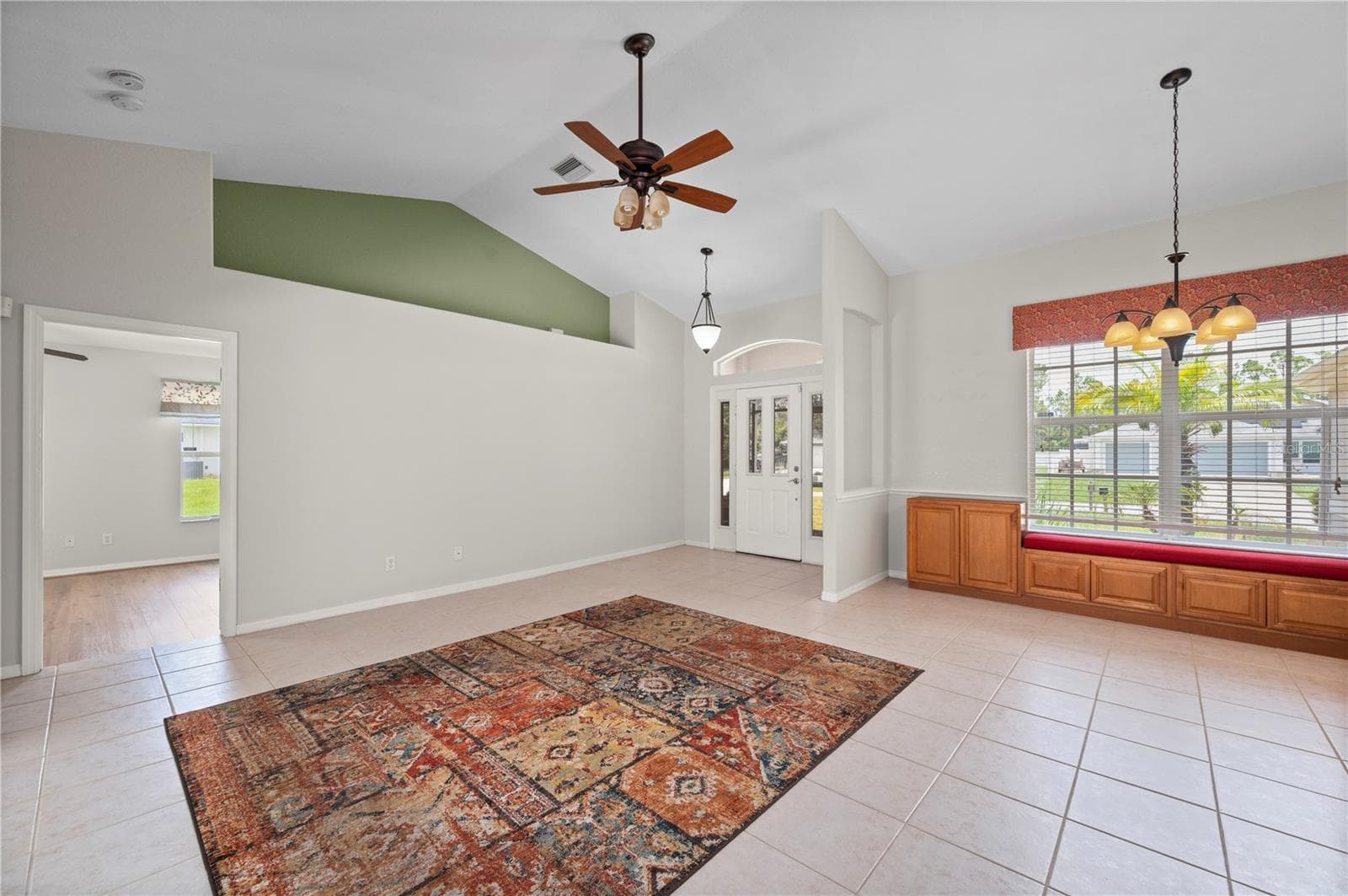 From living room towards front entry. - 5615 MOJAVE AVE, NORTH PORT