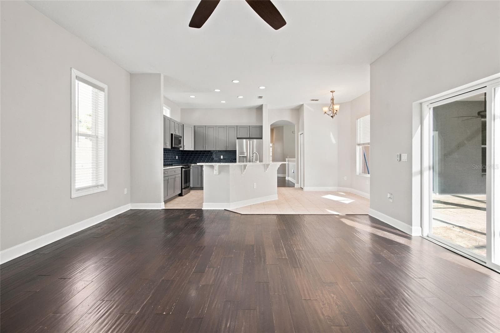 View from Family Room - 5517 GREYSTONE DR, SPRING HILL