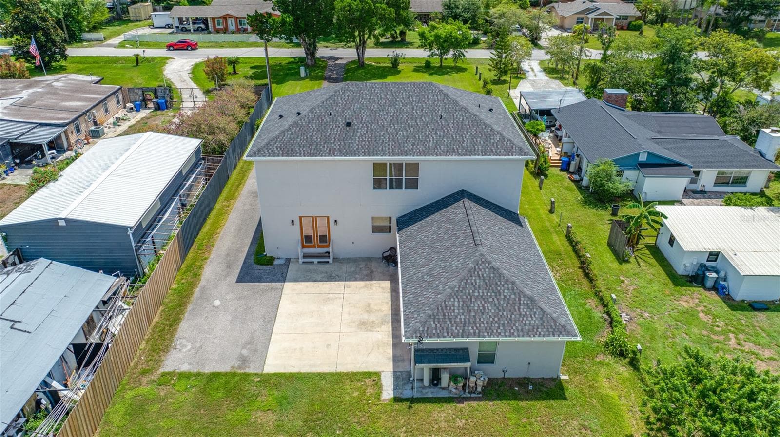 Rear Exposure - 13030 DELWOOD RD, TAMPA
