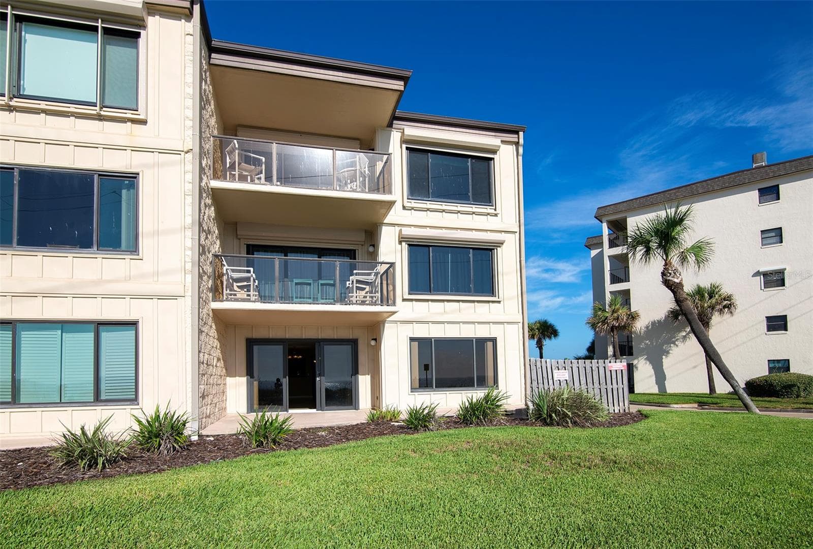 Patio/Balcony area - 2600 OCEAN SHORE BLVD #111, ORMOND BEACH