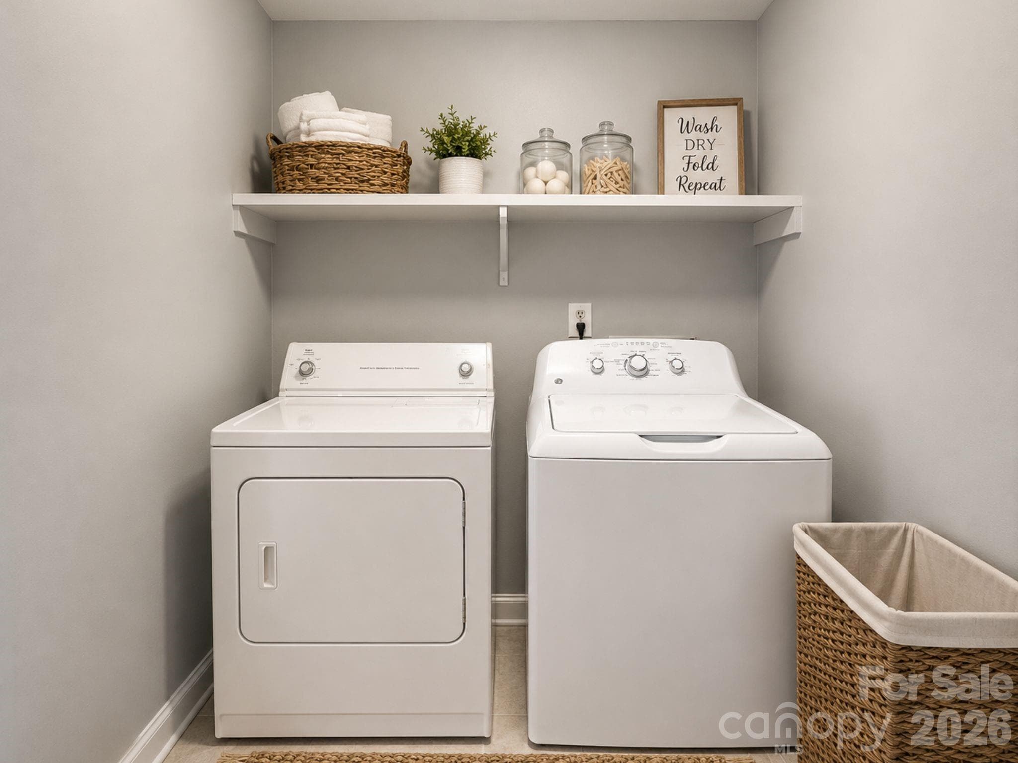 Laundry room - 2109 Fernwood Drive, Shelby