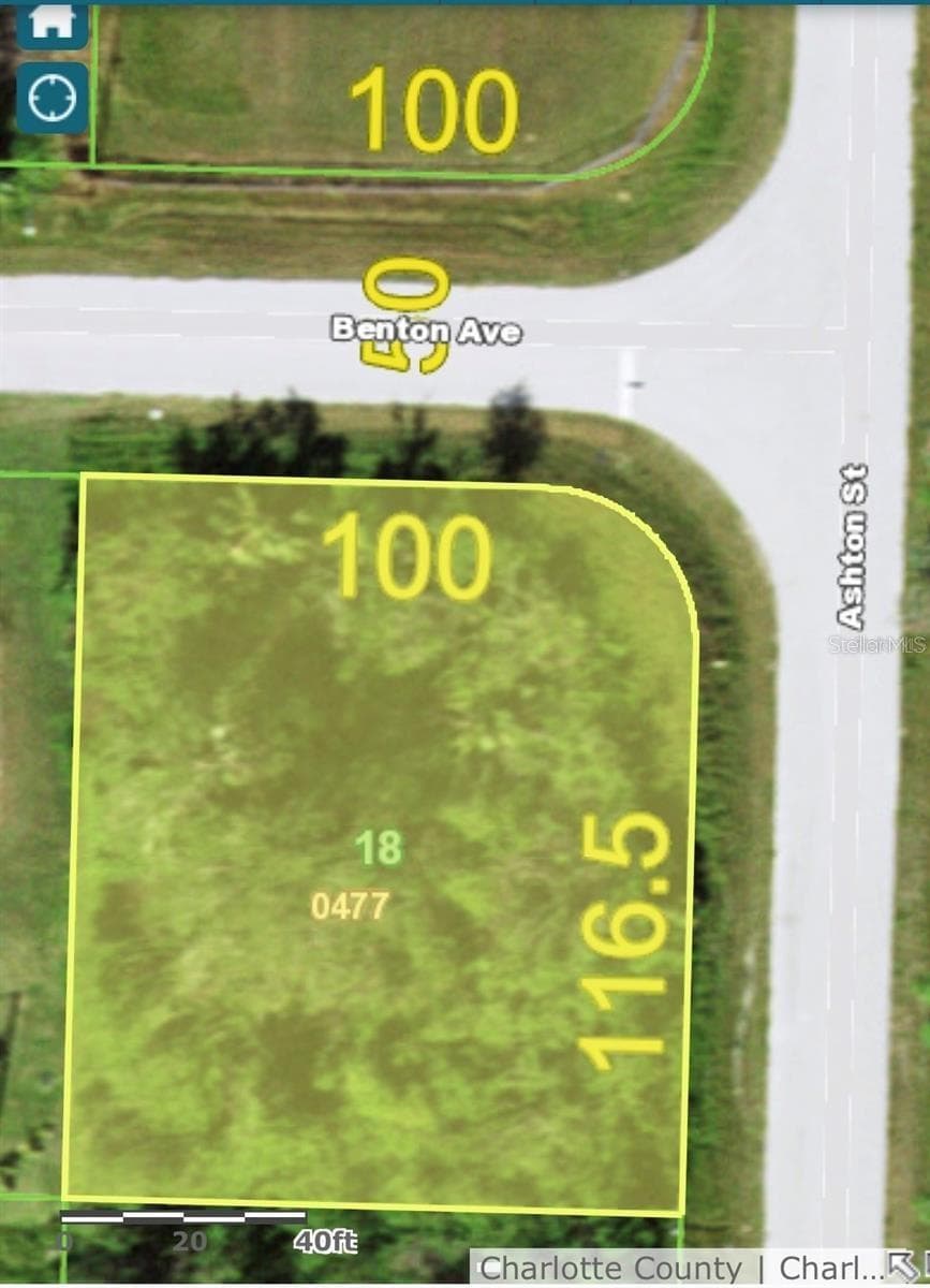 Land at 20319 BENTON AVE, PORT CHARLOTTE, photo 2 of 4