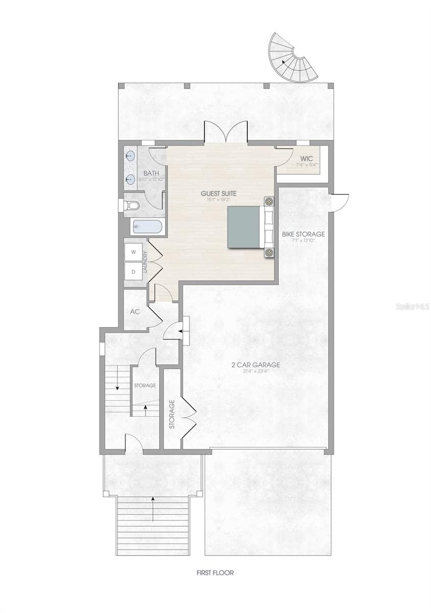 Single Family Residence at 705 W PARK AVE, TAMPA, photo 6 of 9