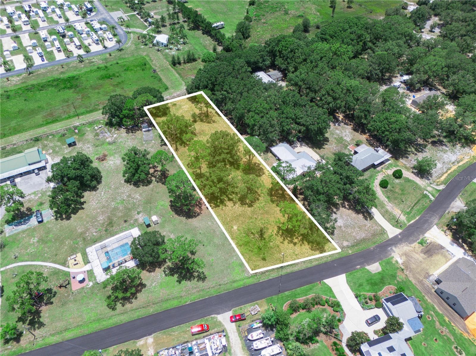 LOT WITH TREES - 735 KEEN RD, FROSTPROOF