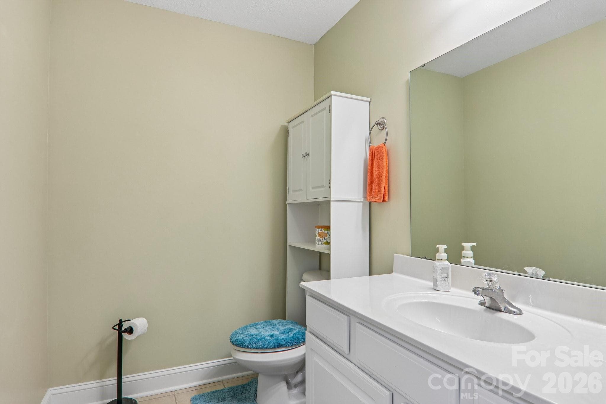Convenient lower level bath - 3311 Sandy Drive, Hendersonville