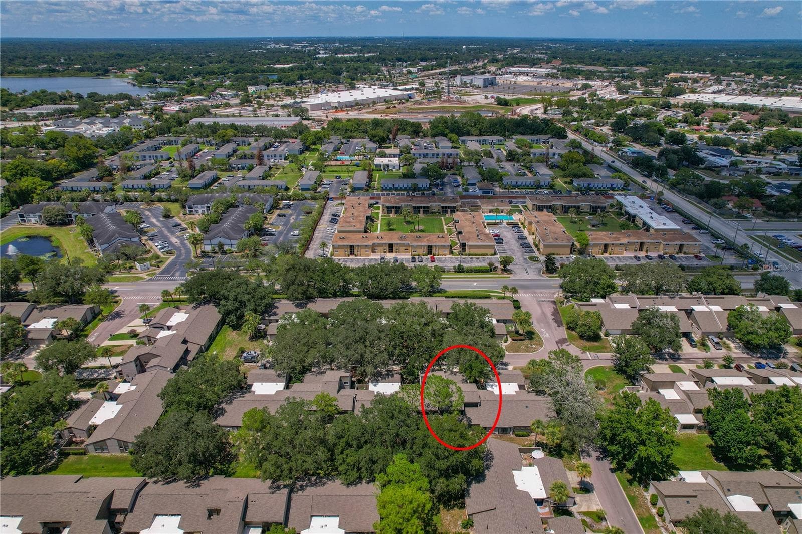 Community Aerial View - 805 WESTWIND LN, FERN PARK
