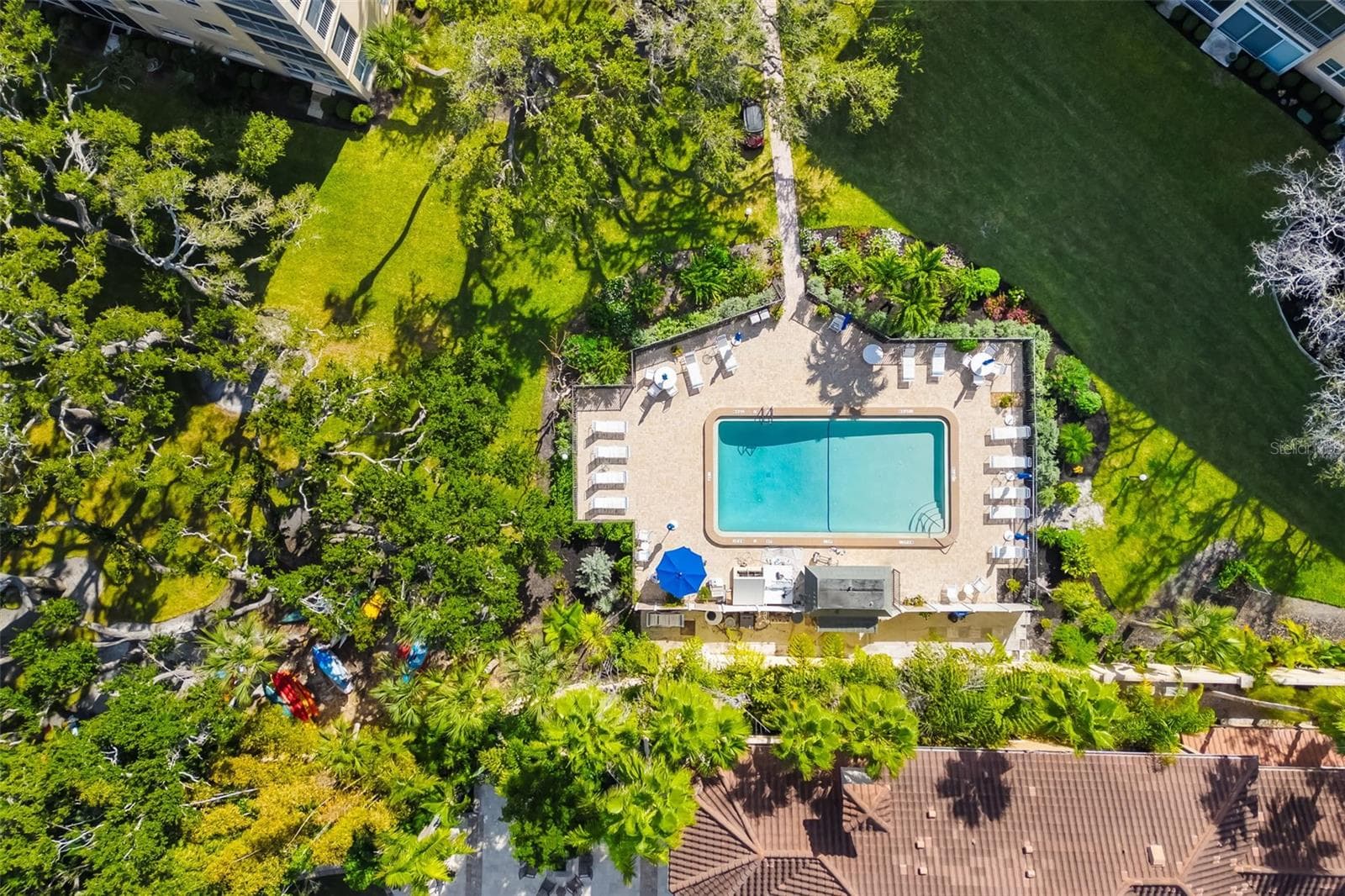 Bayside Pool - 8625 MIDNIGHT PASS RD #208B, SARASOTA