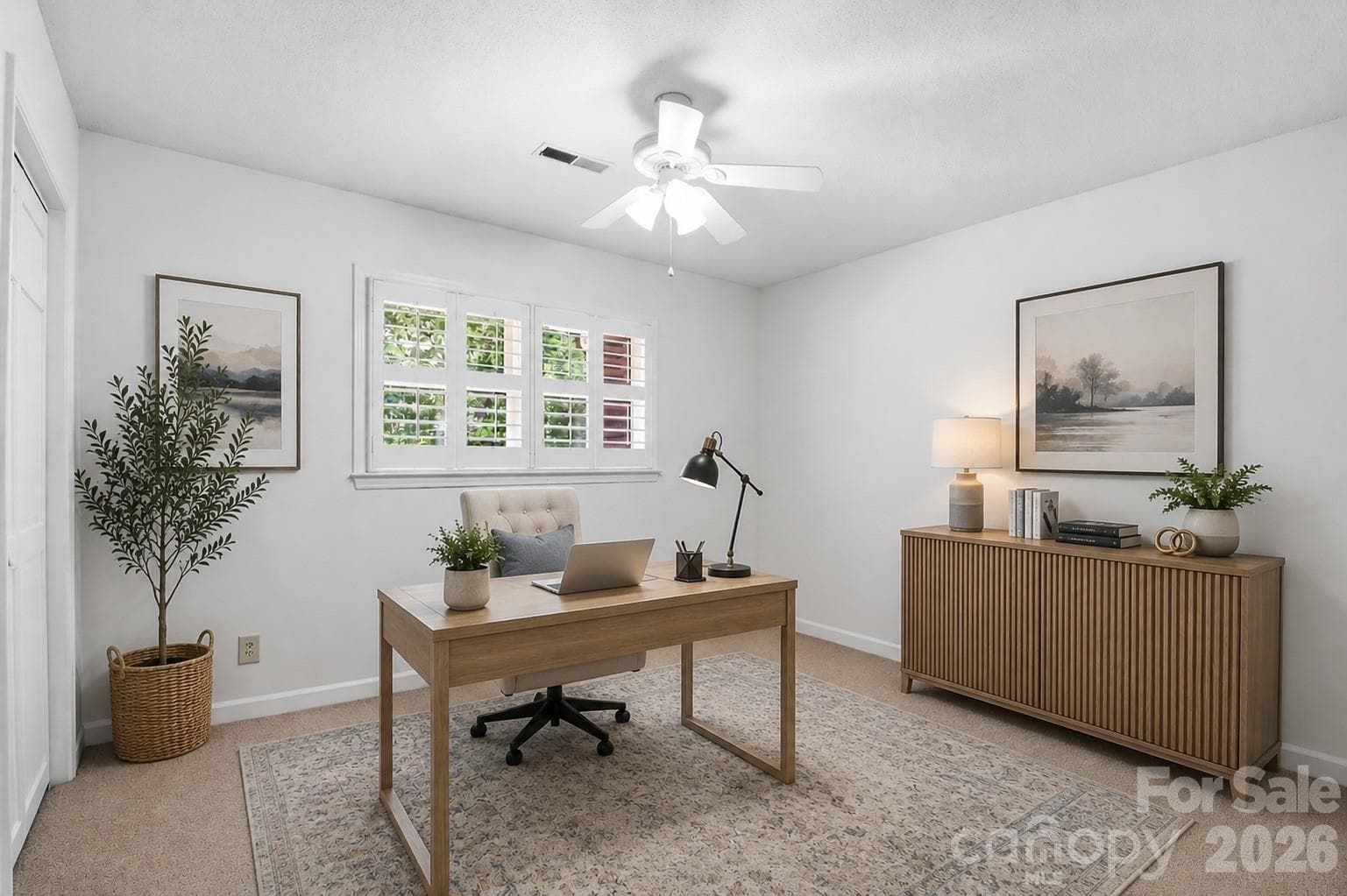 Virtually staged - Second floor, secondary bedroom #2 - 2500 Round Table Road, Monroe