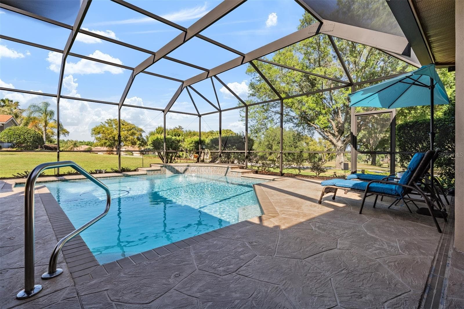 Screened Lanai with lush views - 34115 AMERICANA AVE, DADE CITY
