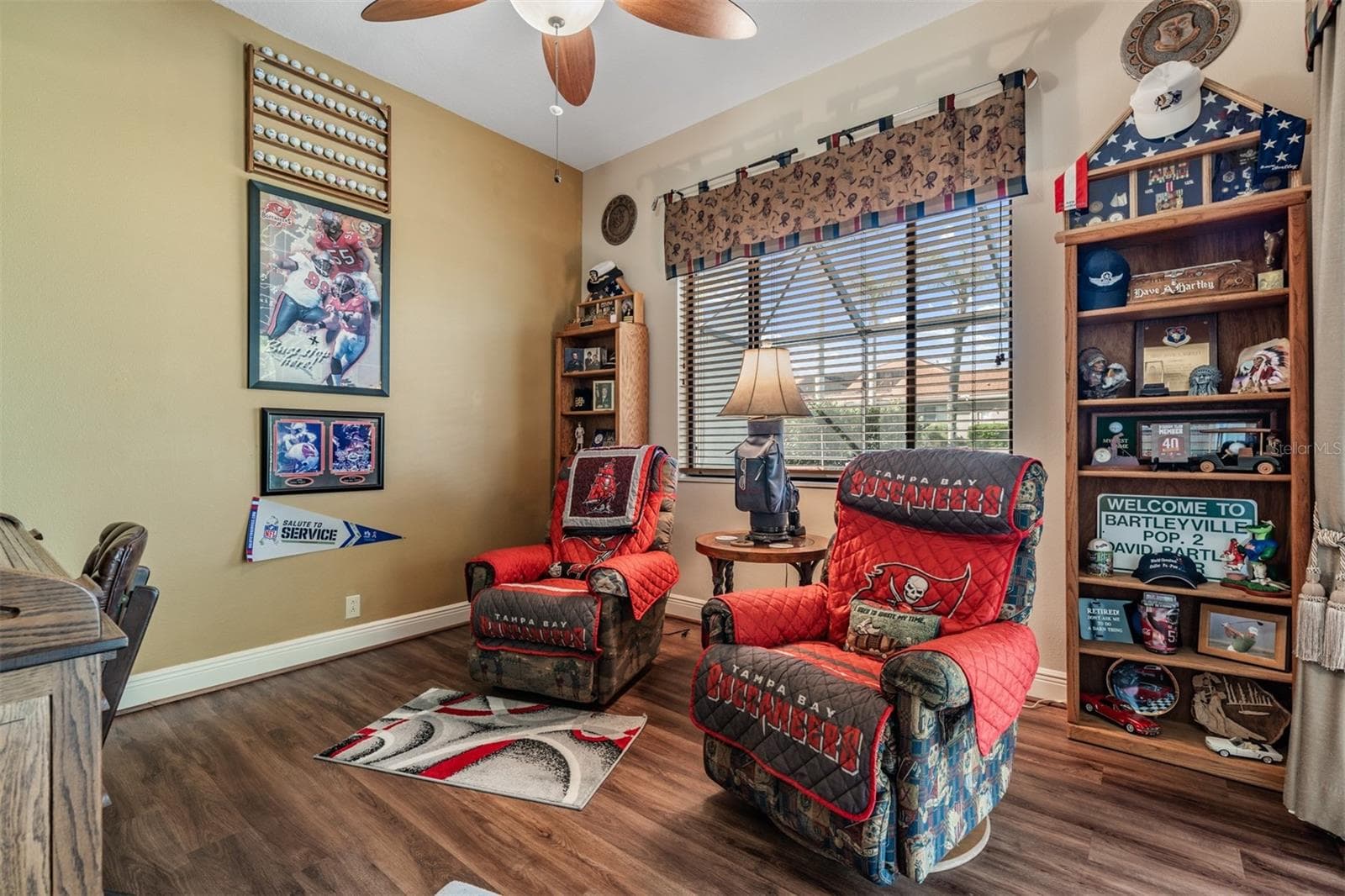 MAN CAVE overlooks pool! - 34115 AMERICANA AVE, DADE CITY