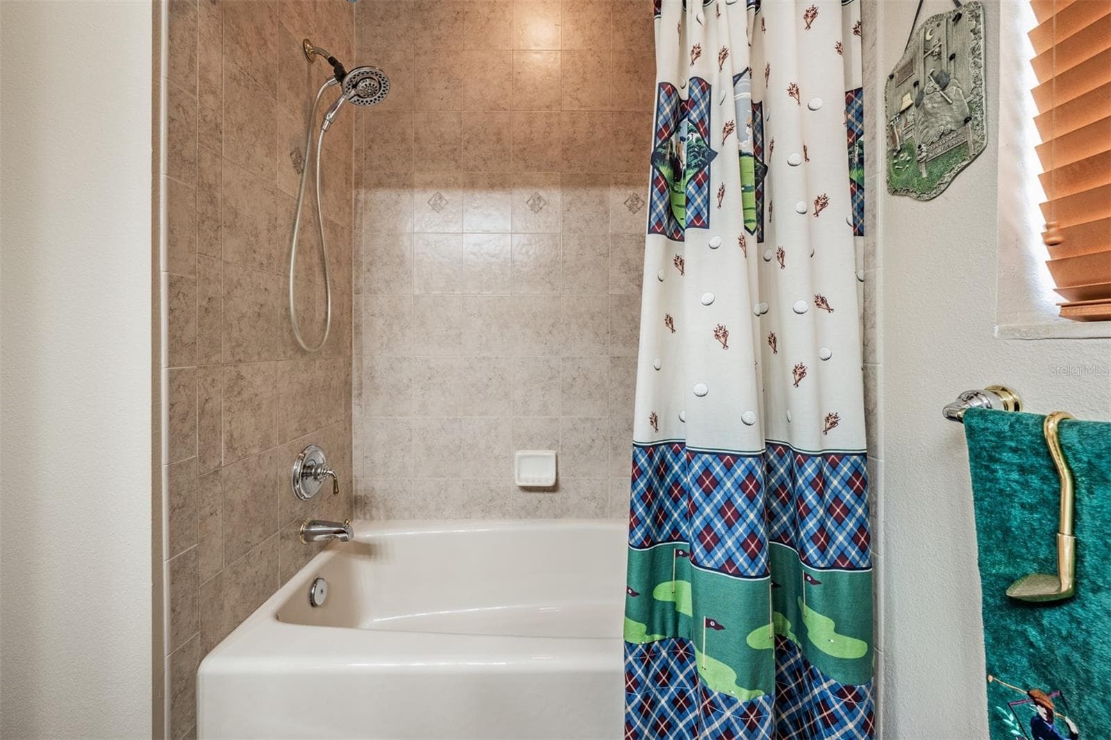 Guest bath has tub/shower combo - 34115 AMERICANA AVE, DADE CITY