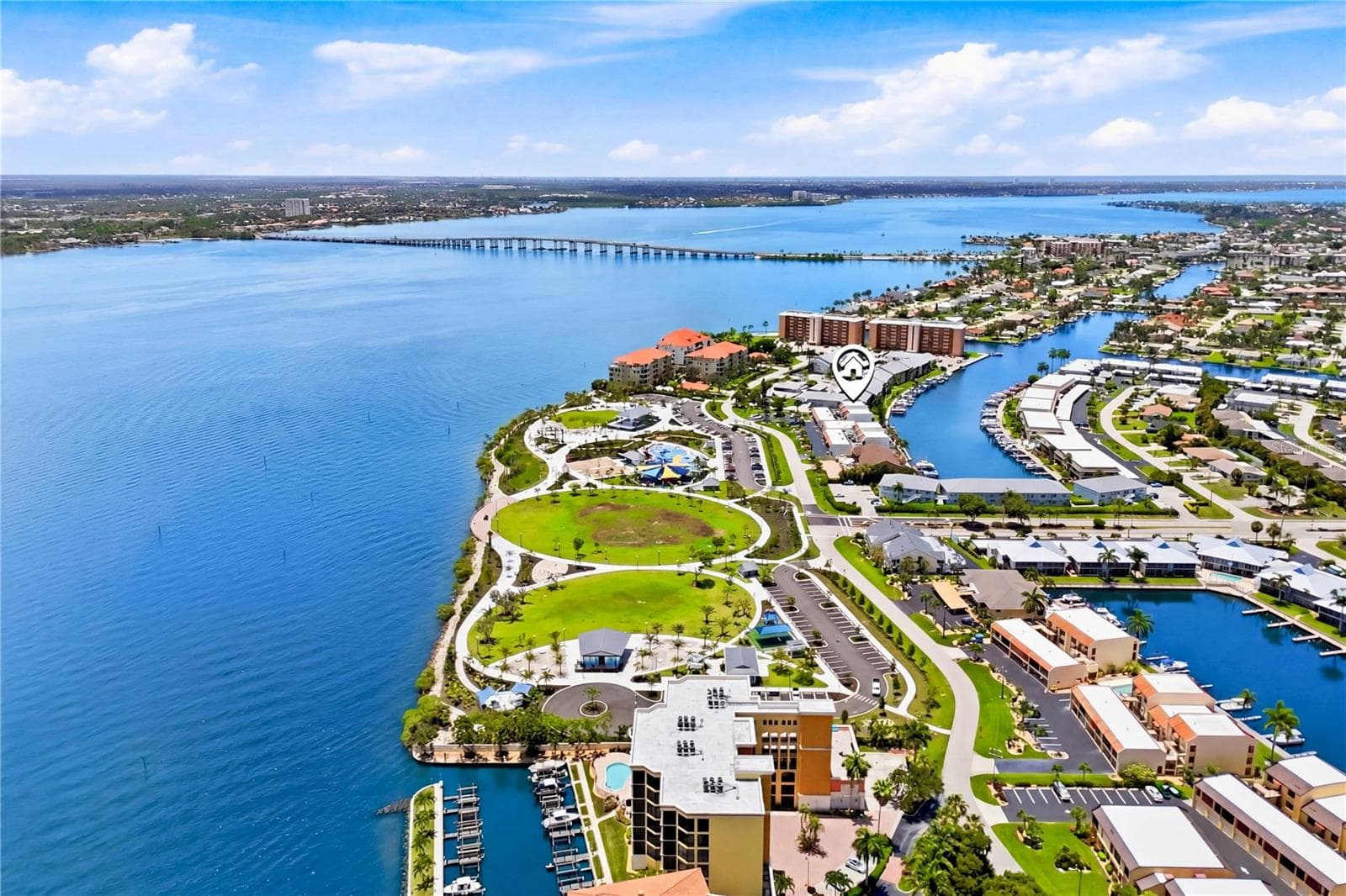 Located directly across from the exciting JAYCEE PARK in the highly desirable BEACH PARKWAY PROMENADE area - 4218 SE 20TH PL #D5, CAPE CORAL