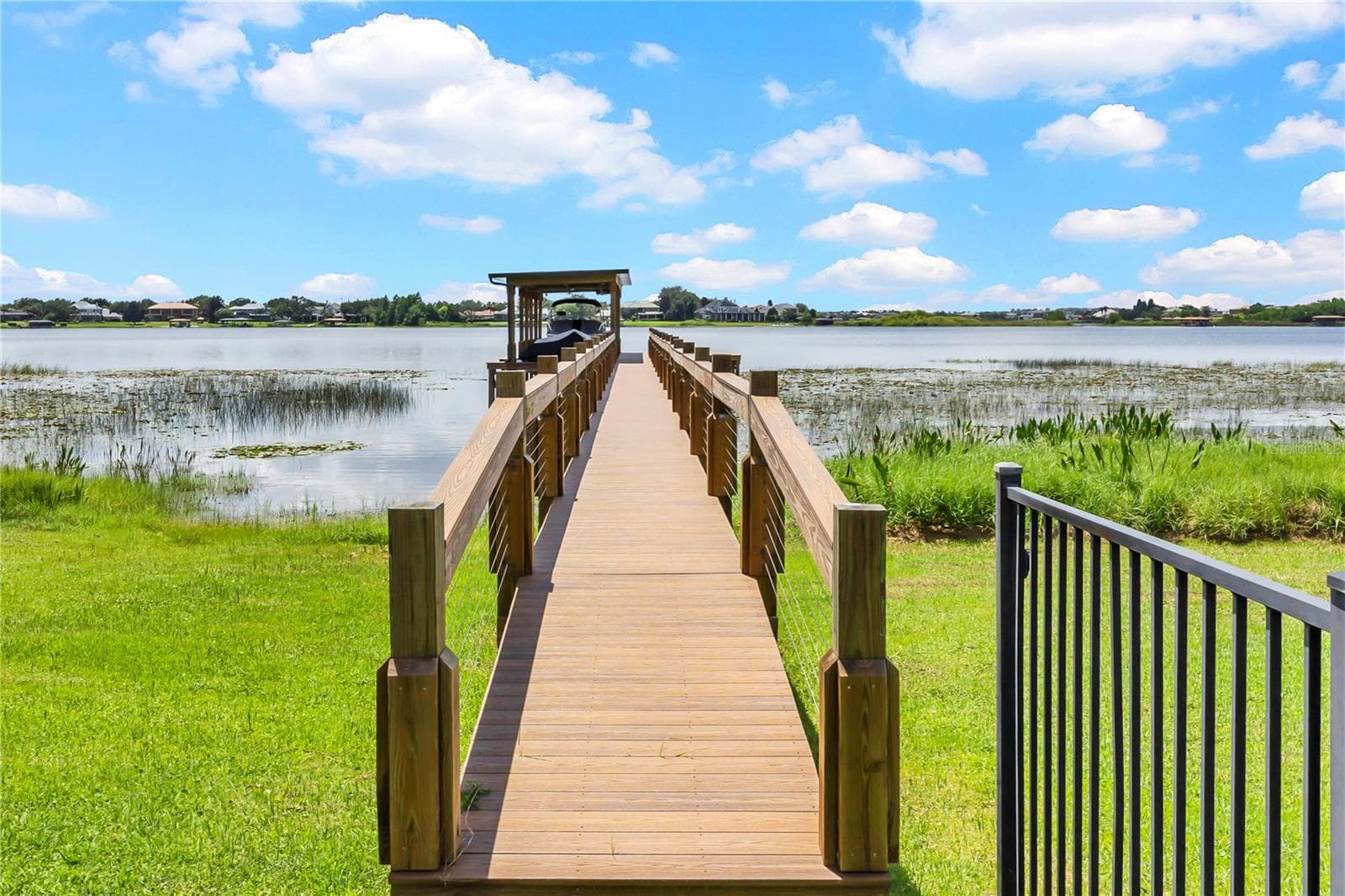 BOAT DOCK BUILT 2025 7000LB LIFT - 7720 FICQUETTE RD, WINDERMERE