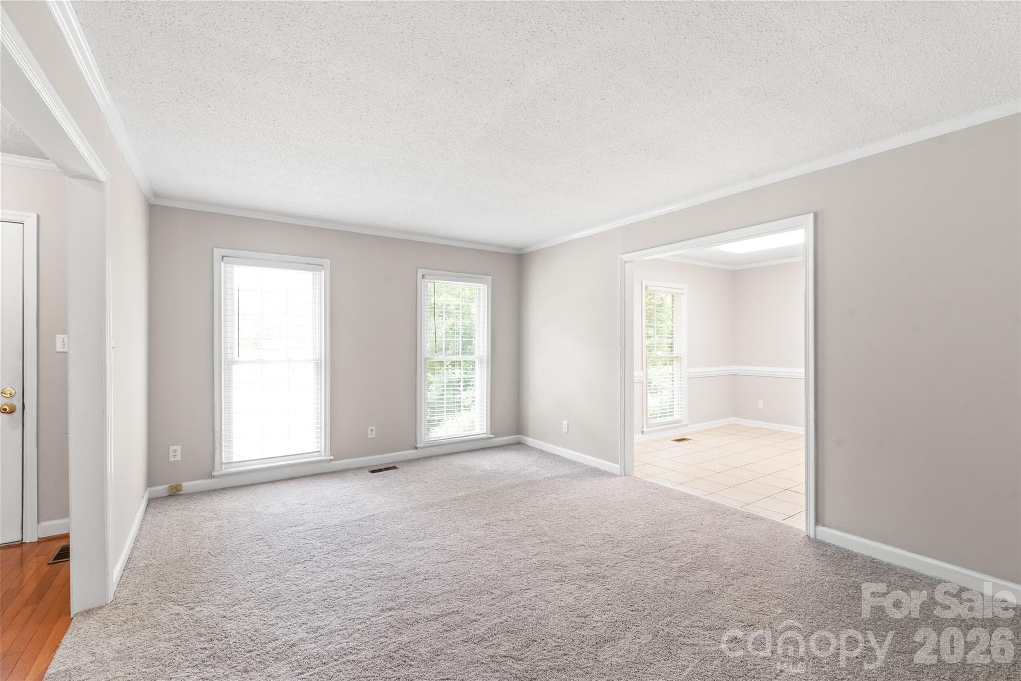 Living Room - 7308 Quail Ridge Drive, Charlotte