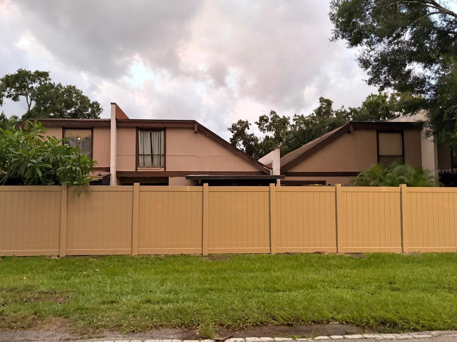 back of the property - 4008 MURIEL PL #1, TAMPA
