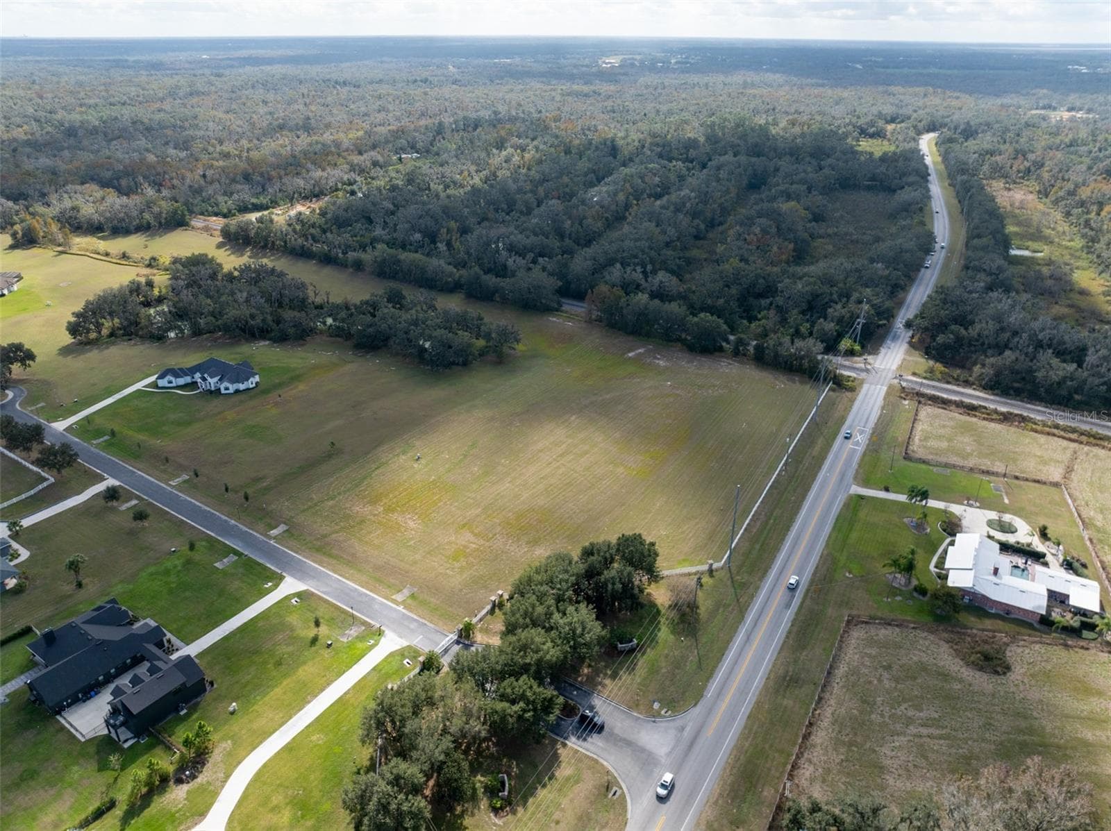 Aerial View of the lot - 103 ALAFIA ESTATES LN, PLANT CITY