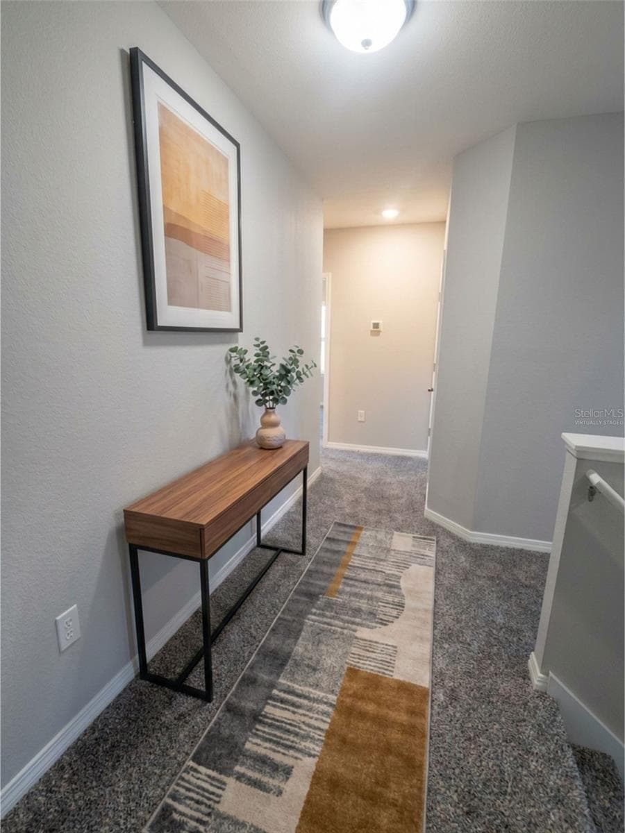 Upstairs hallway virtually staged - 5254 DRAGONFLY DR, WILDWOOD