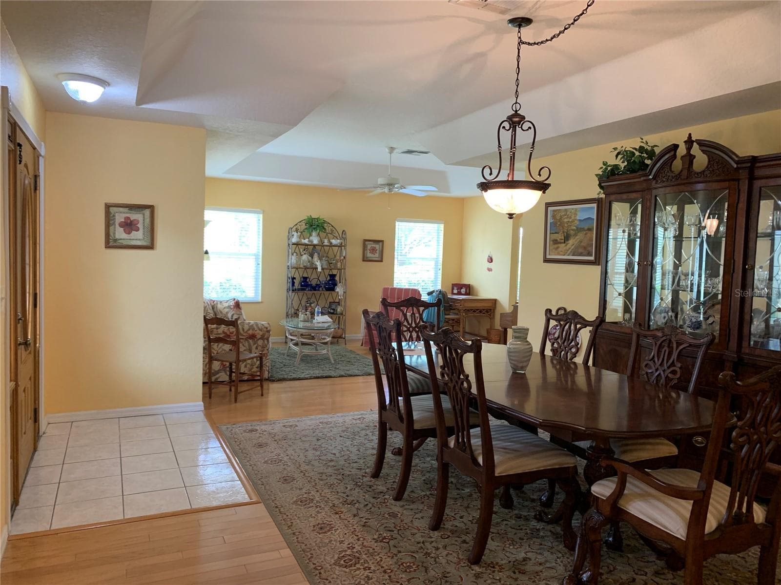 Formal dining room open to living room - 6369 SW 117TH LOOP, OCALA