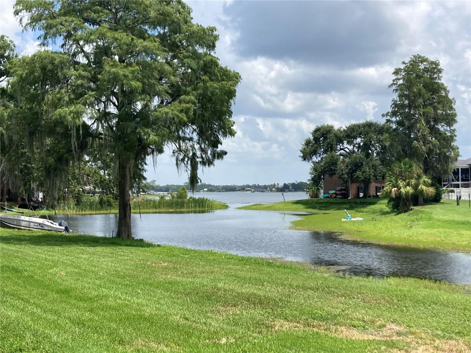 Water view from back - 13709 JUNIPER BLOSSOM DR #0, TAMPA
