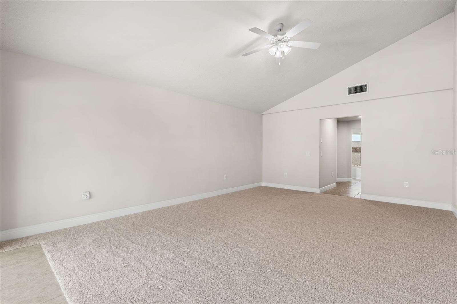 primary bedroom new carpet - 3897 PROVINCE DR, MELBOURNE