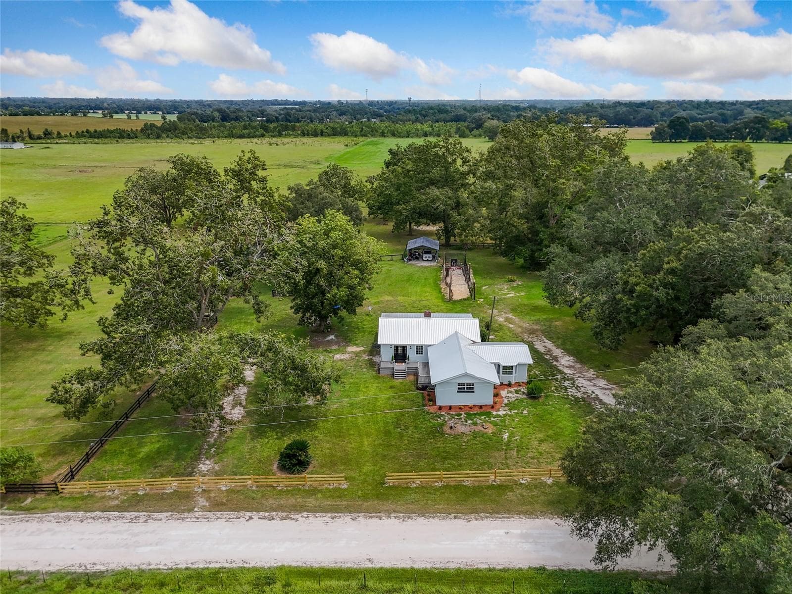 5 Acres Fully Fenced - 1845 SW HALTIWANGER RD, LAKE CITY