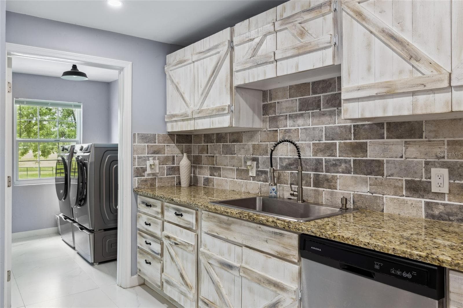 Kitchen and Inside Laundry Room - 1845 SW HALTIWANGER RD, LAKE CITY