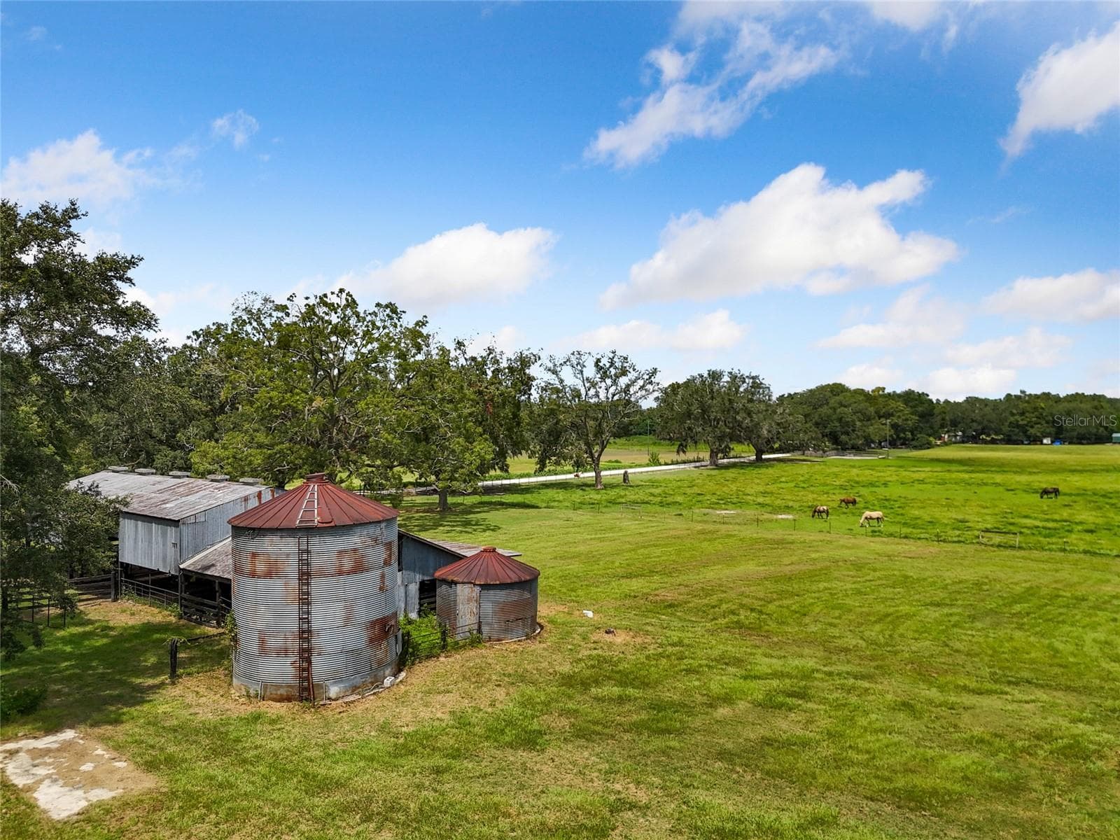 Silo, barn, and Pasture - 1845 SW HALTIWANGER RD, LAKE CITY