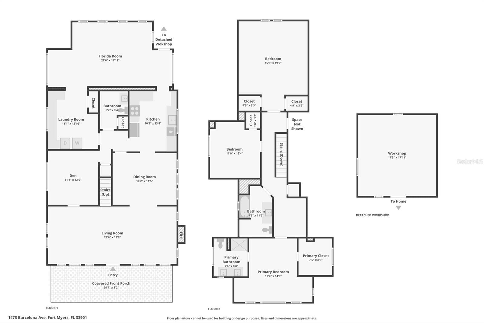 Single Family Residence at 1473 BARCELONA AVE, FORT MYERS, photo 50 of 50