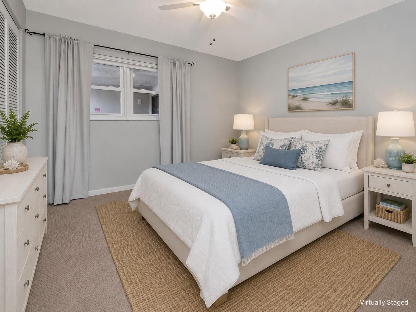 Virtually Staged - 2nd Bedroom - 2650 COUNTRYSIDE BLVD #F303, CLEARWATER